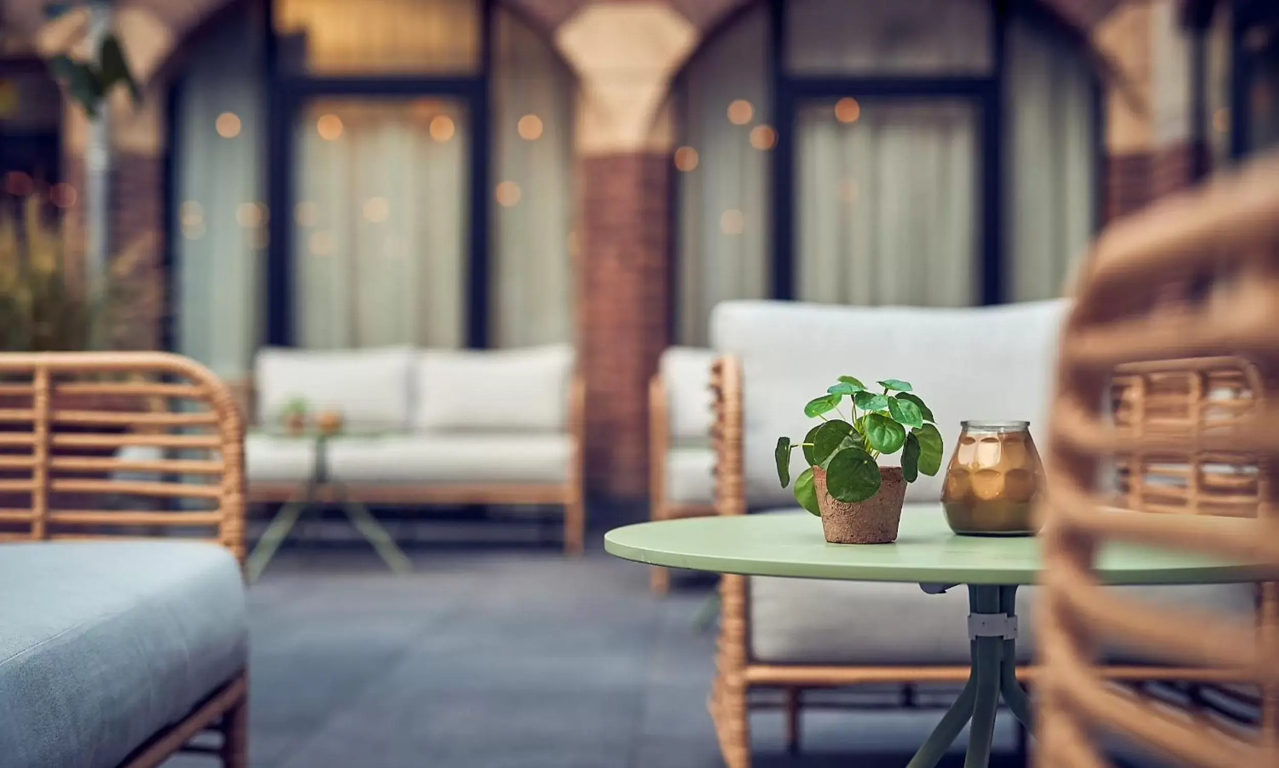 Balcony/Terrace in The Anthony Hotel