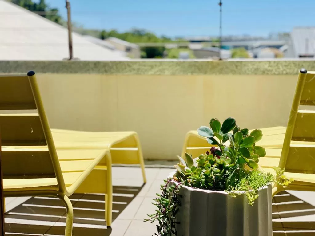 Balcony/Terrace in Byron Butter Factory Apartments
