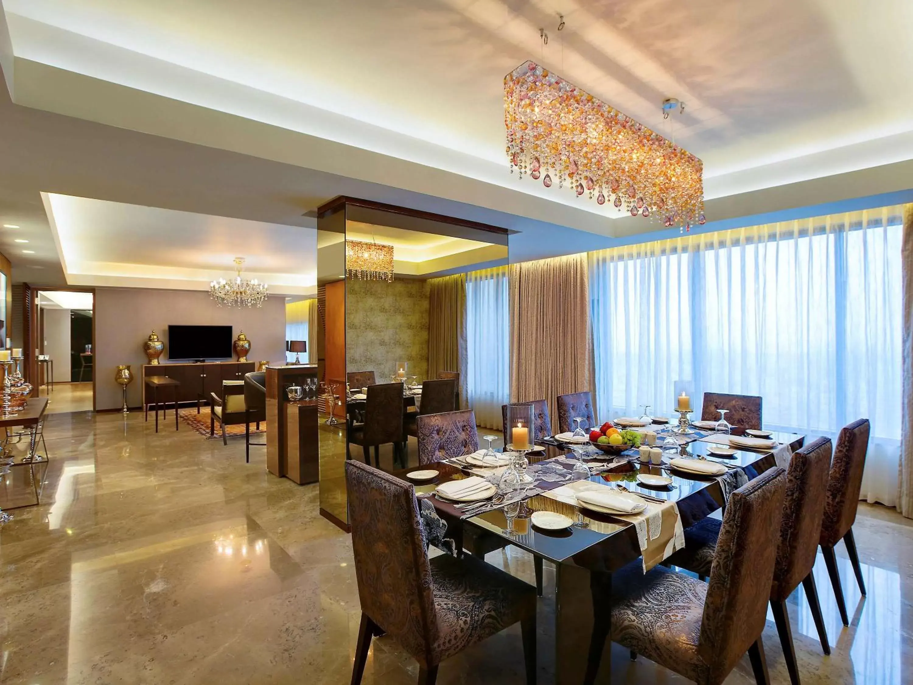 Photo of the whole room, Restaurant/Places to Eat in Novotel Kolkata Hotel and Residences