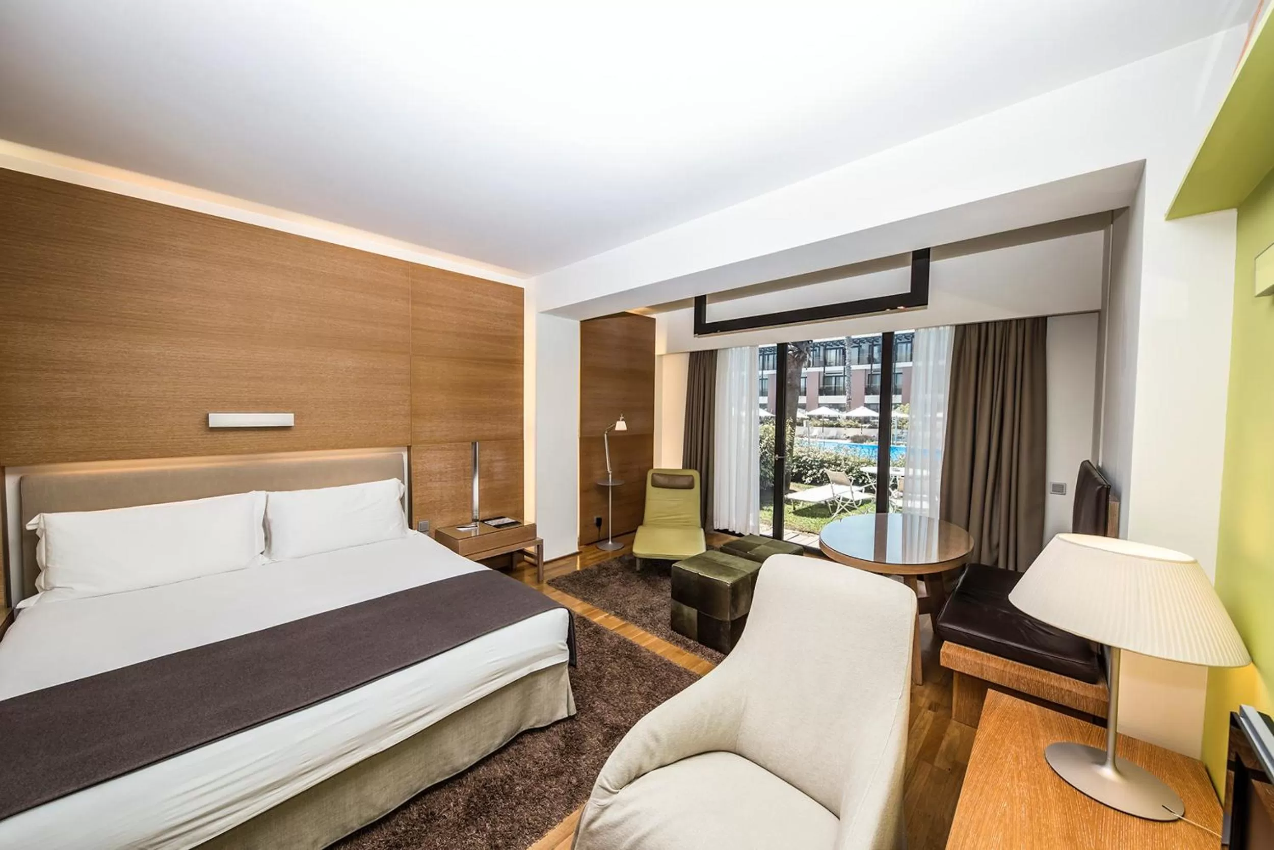 Pool view in Hotel Nikopolis