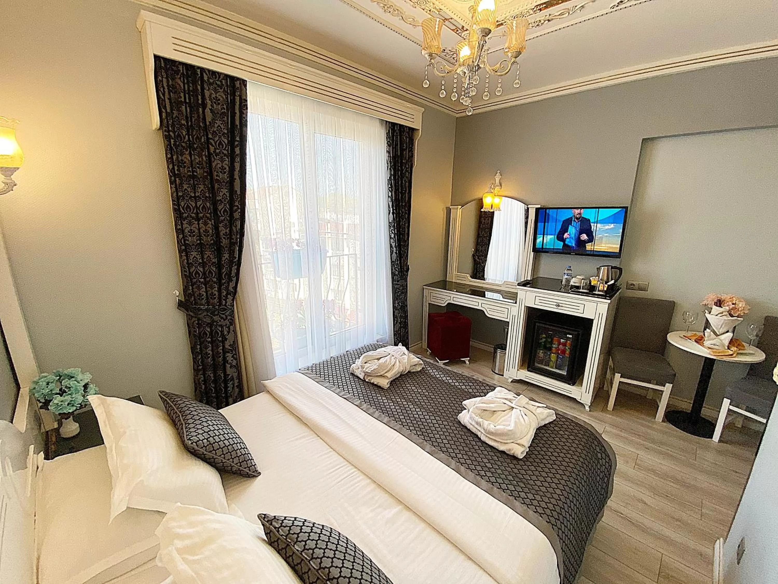 Bed in Gülhanepark Hotel & Spa