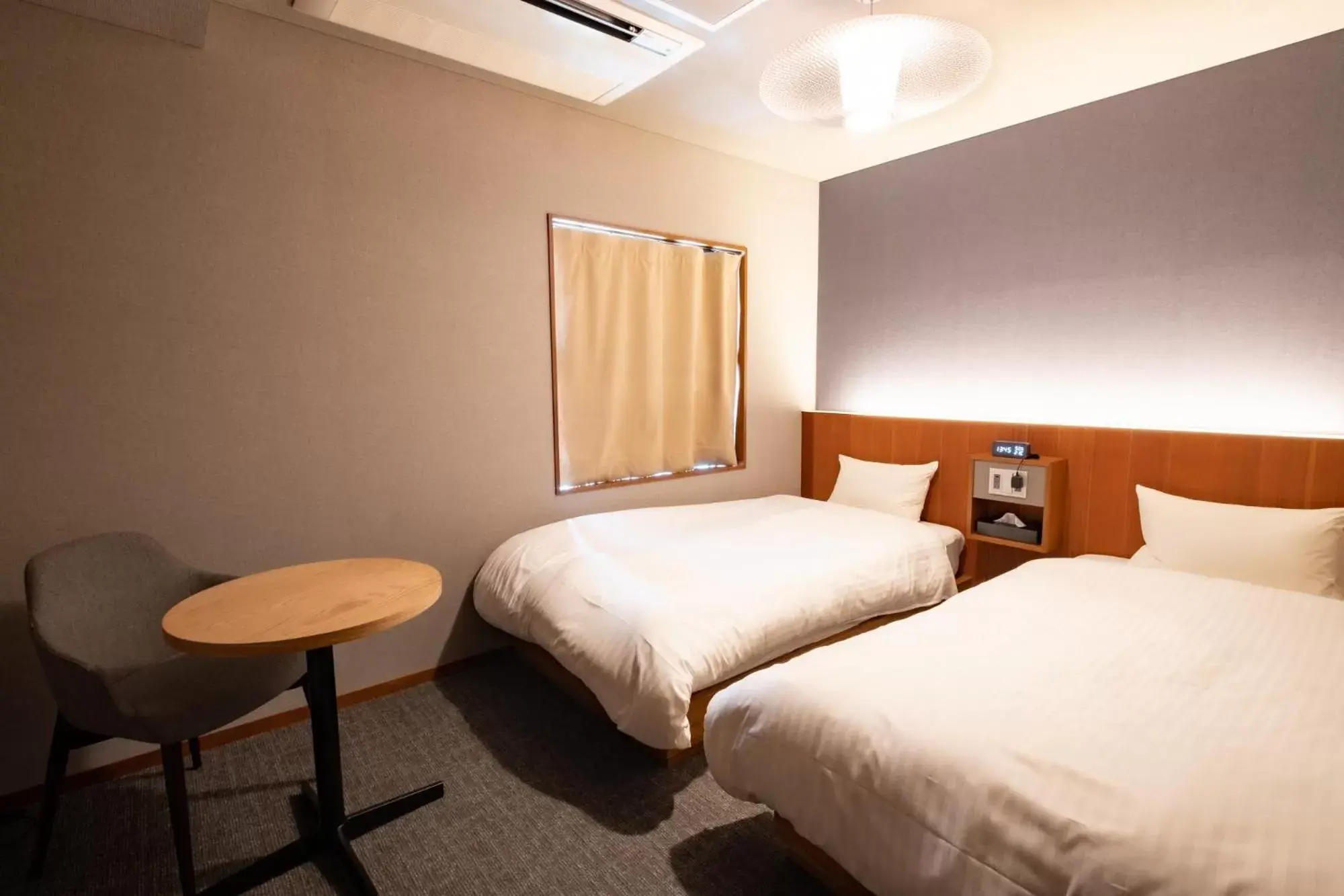 Photo of the whole room, Bed in &HOTEL HAKATA