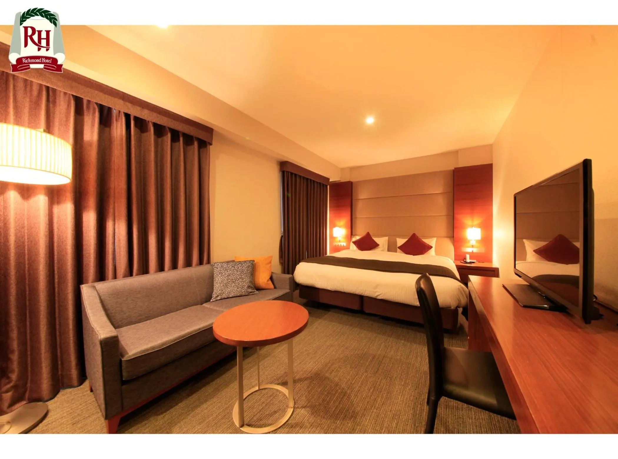 Photo of the whole room, Bed in Richmond Hotel Tokyo Shiba