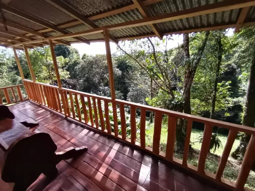 Balcony/Terrace in Birds & Breakfast Costa Rica