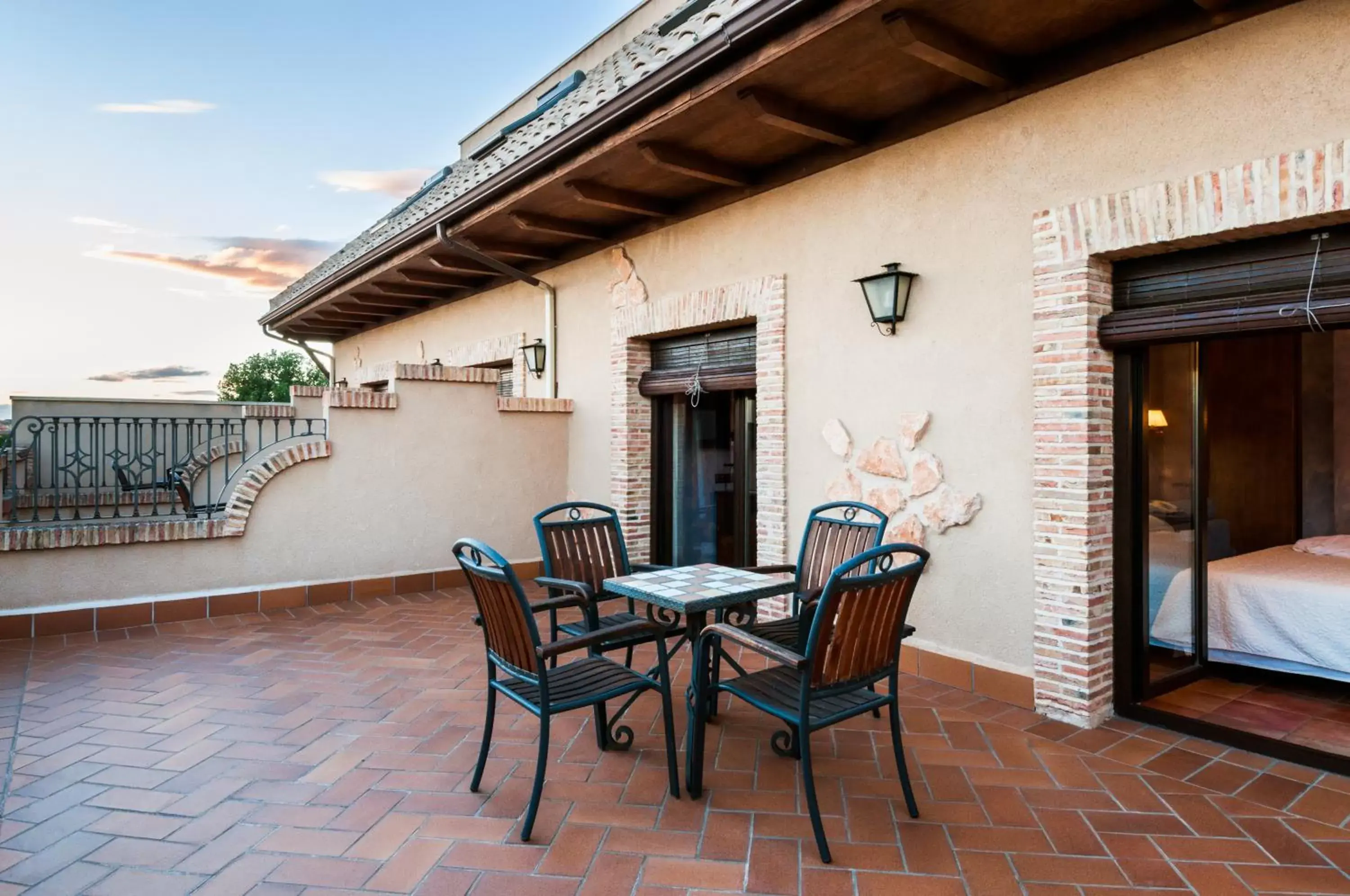 Balcony/Terrace in Hotel Doña Manuela