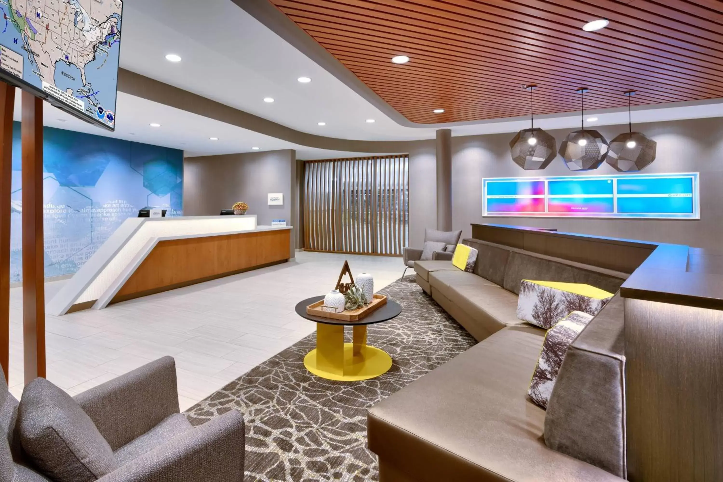 Lobby or reception in Springhill Suites by Marriott Colorado Springs North/Air Force Academy