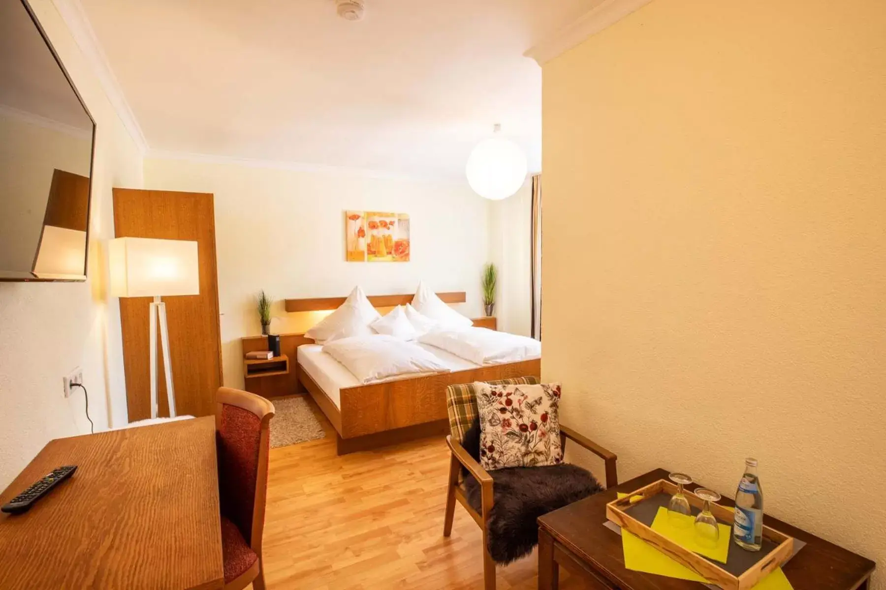 Bedroom, Bed in Landgasthof Sonne Bedroom, Bed in Landgasthof Sonne