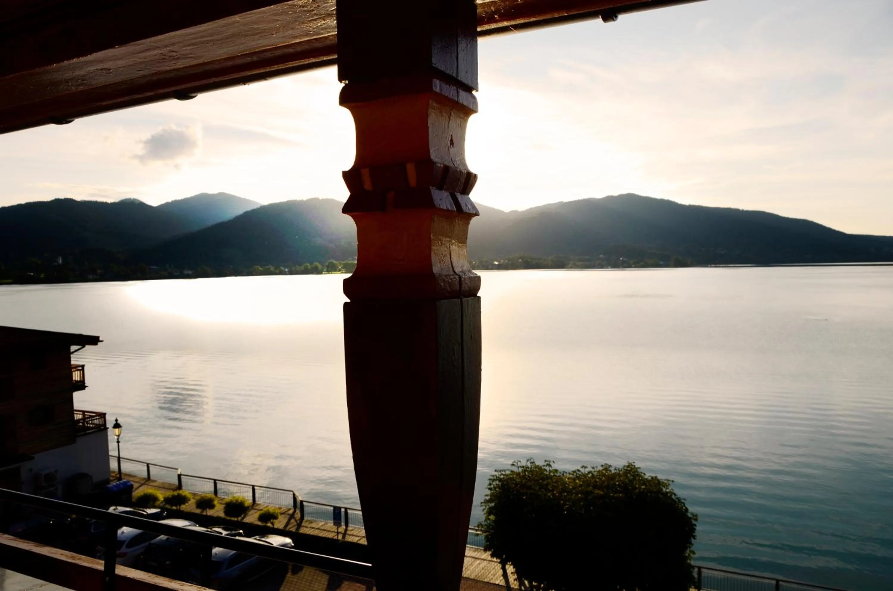 Lake view in Seehotel Luitpold