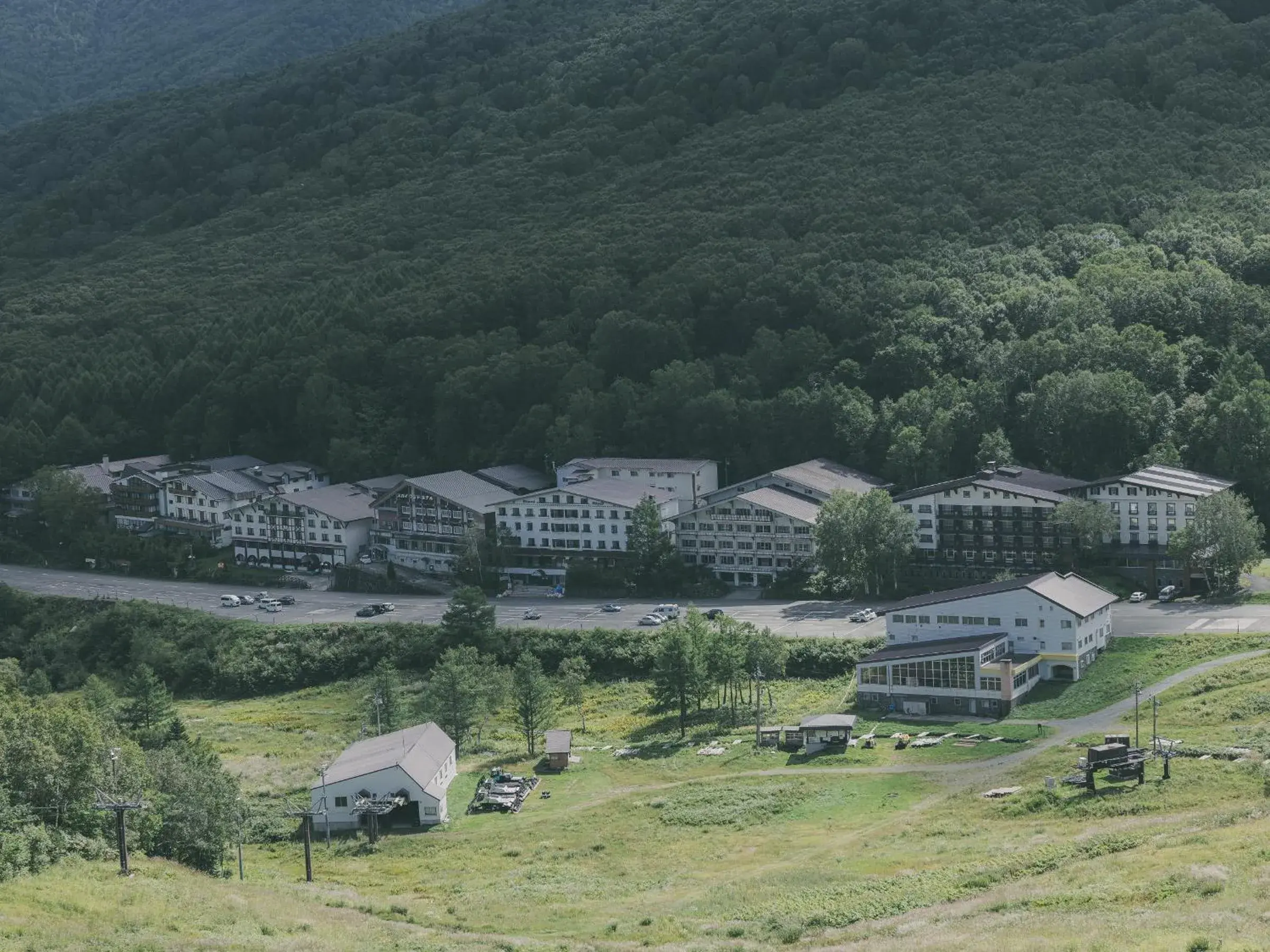 Property building, Bird's-eye View in Chalet Shiga