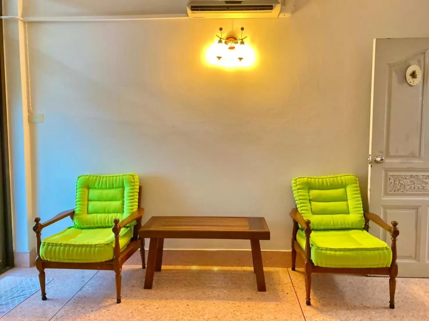 Seating area in No7 Guesthouse