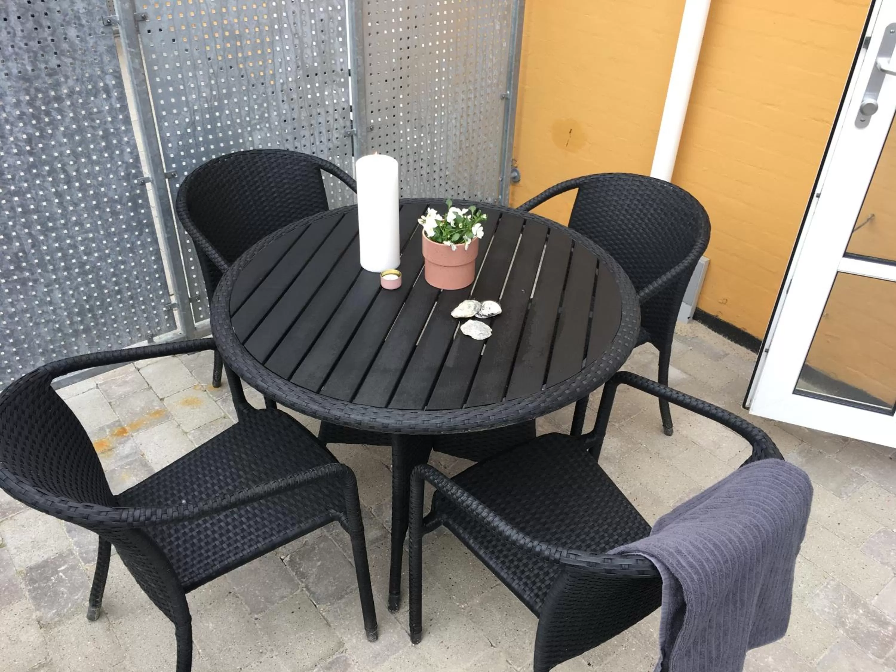 Balcony/Terrace in Løkken Badehotel Apartments