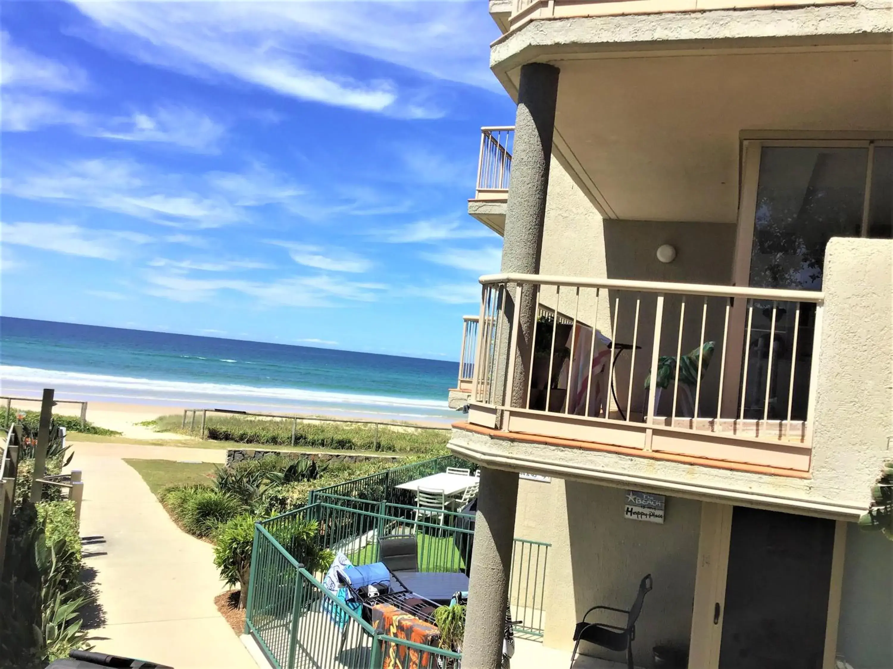 Property building, Balcony/Terrace in Sanctuary Beach Resort