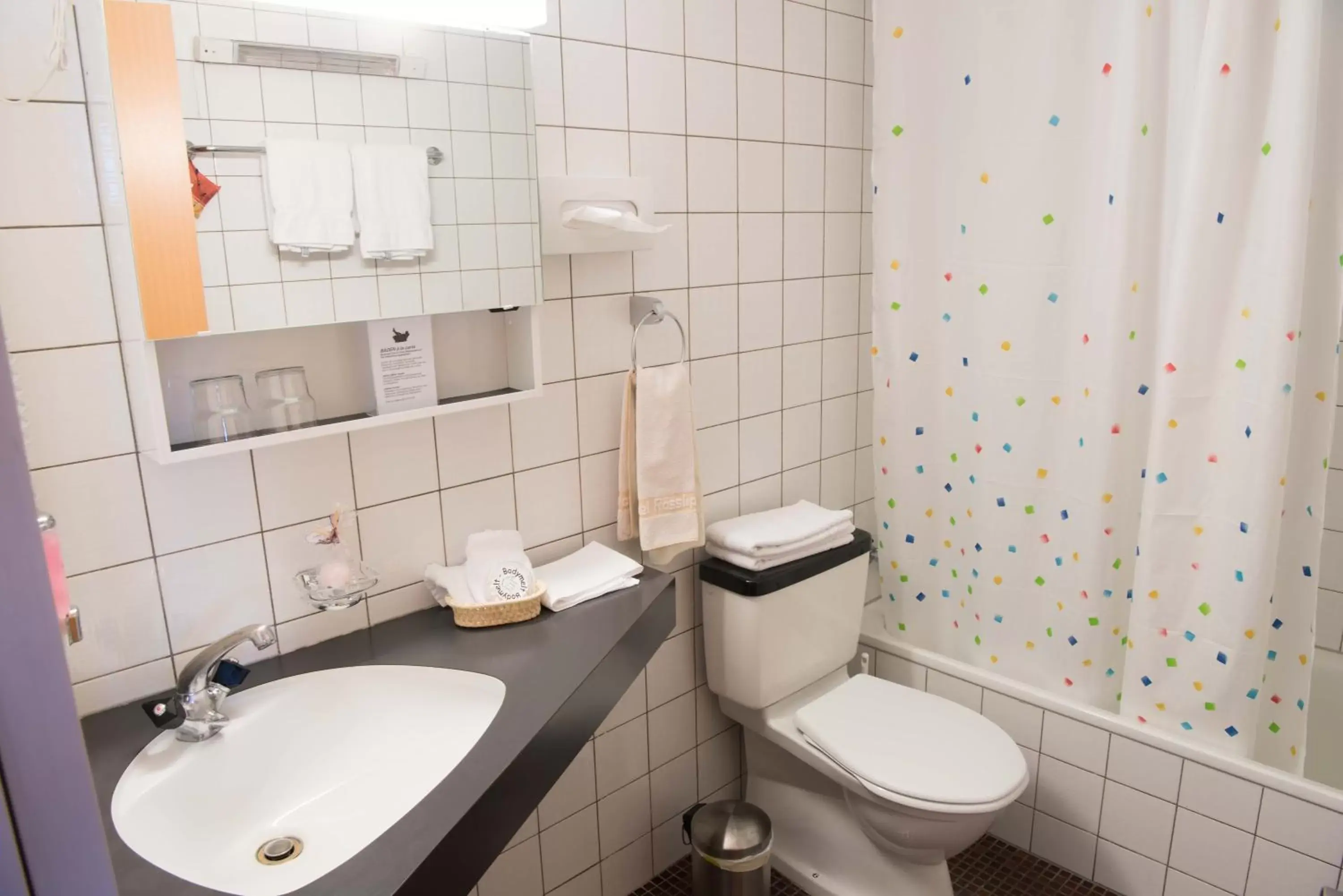 Bathroom in Hotel Garni Rösslipost