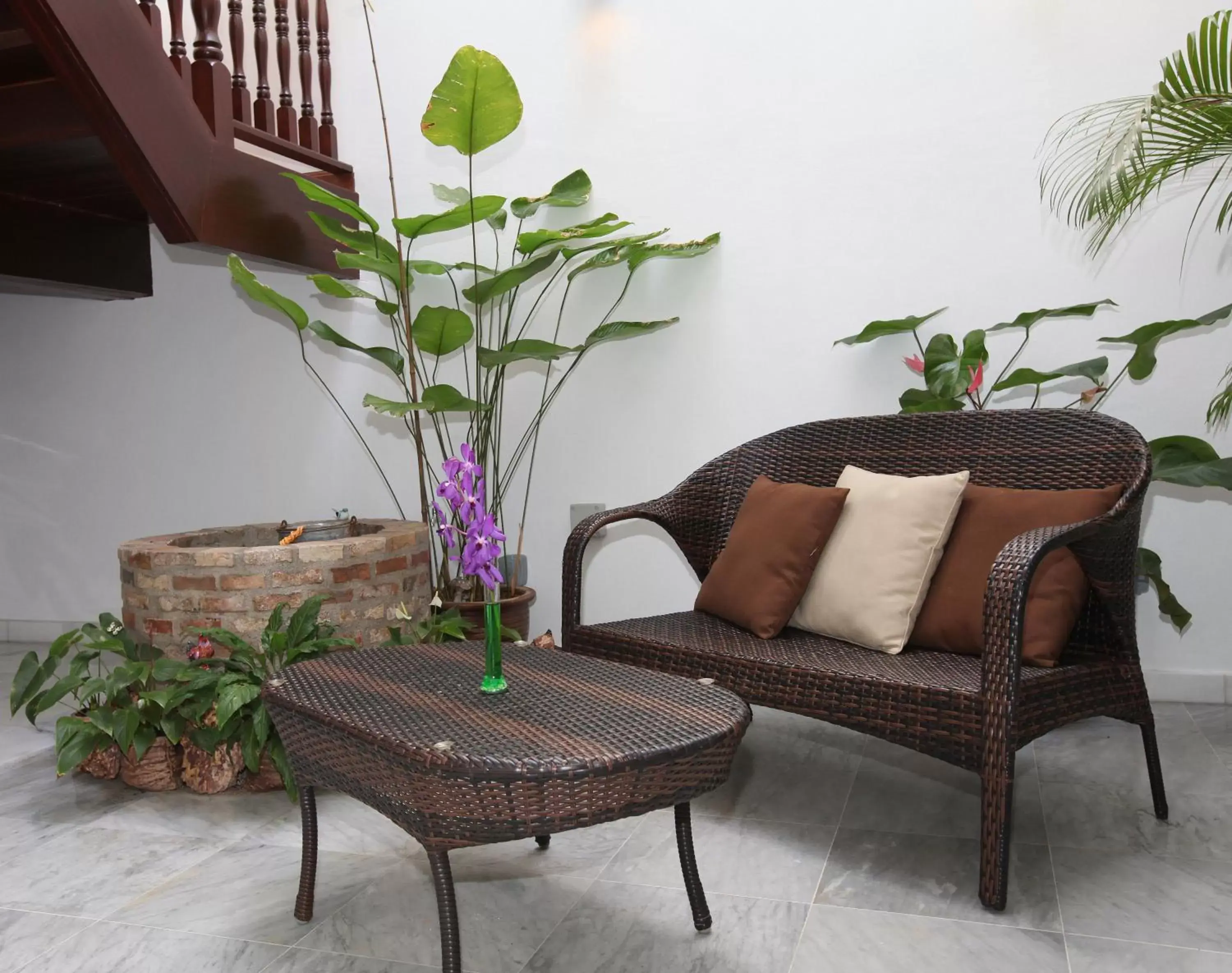 Decorative detail, Seating Area in Gingerflower Boutique Hotel