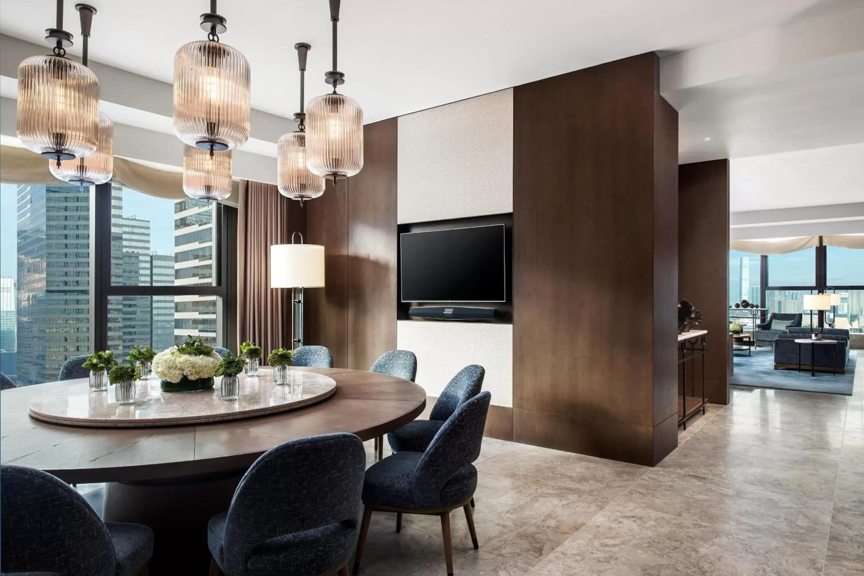 Photo of the whole room, TV/Entertainment Center in The St. Regis Hong Kong