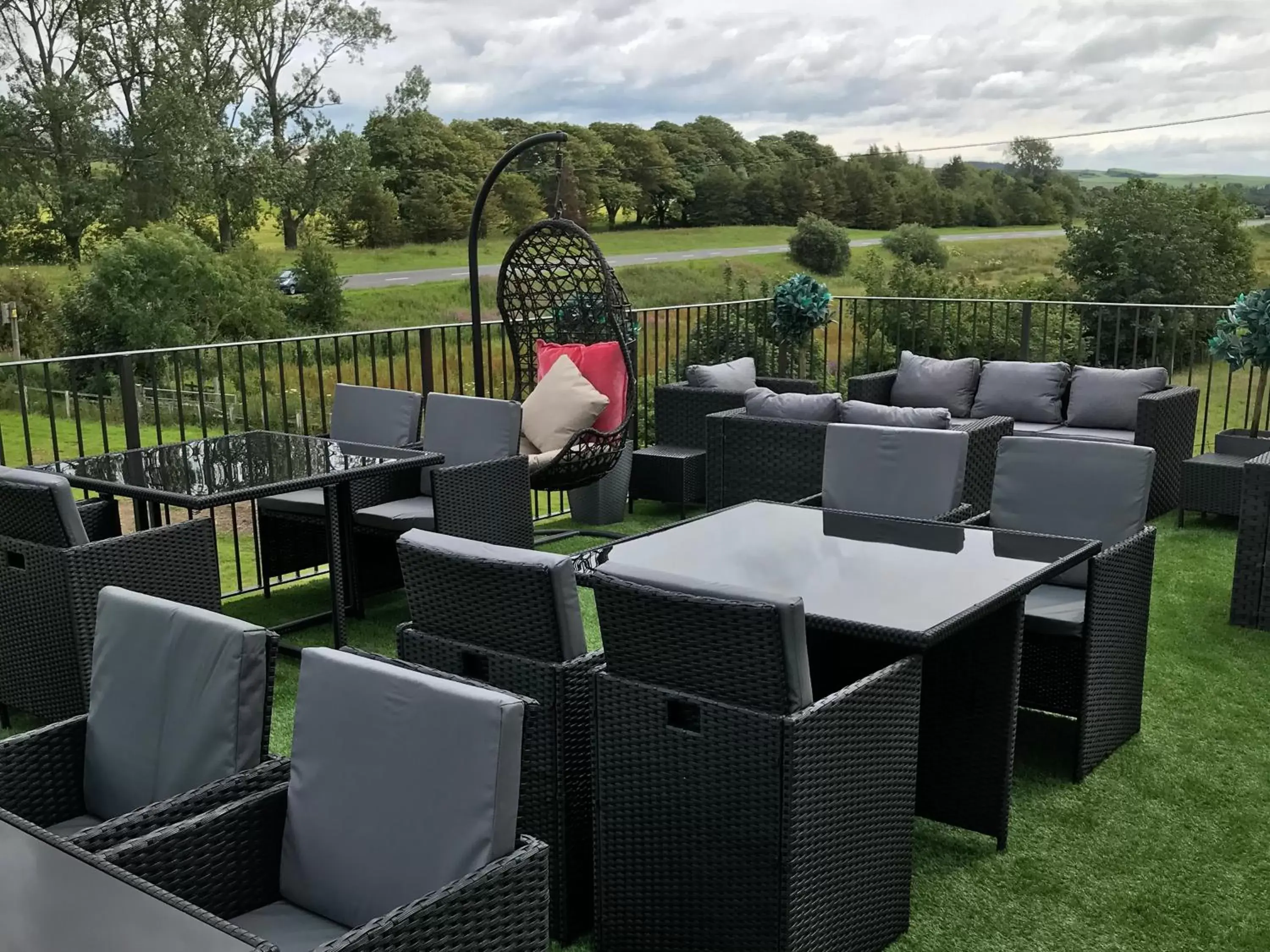 Patio in Sure Hotel by Best Western Lockerbie