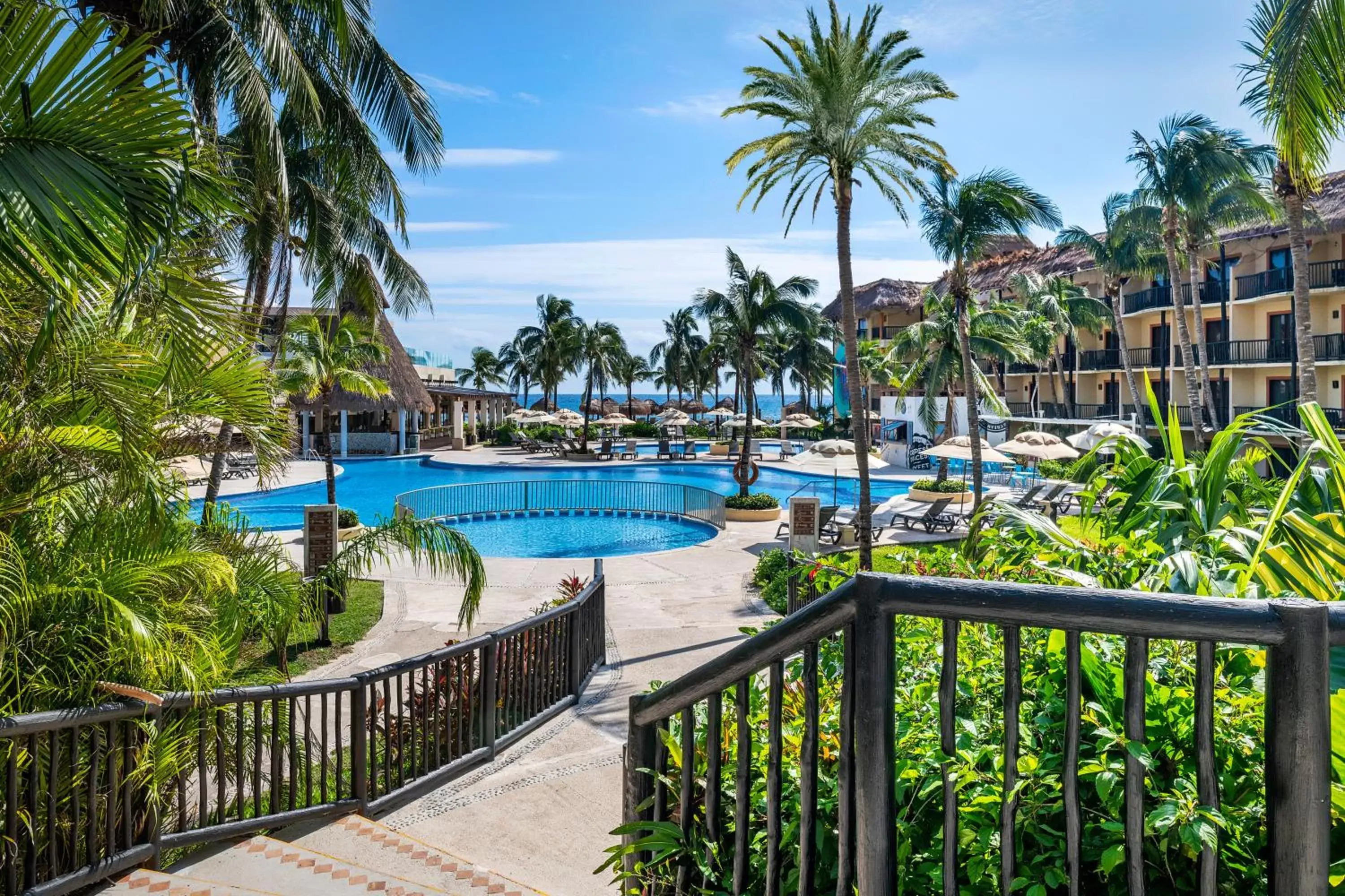 Swimming pool, Pool View in Catalonia Riviera Maya Resort & Spa- All Inclusive