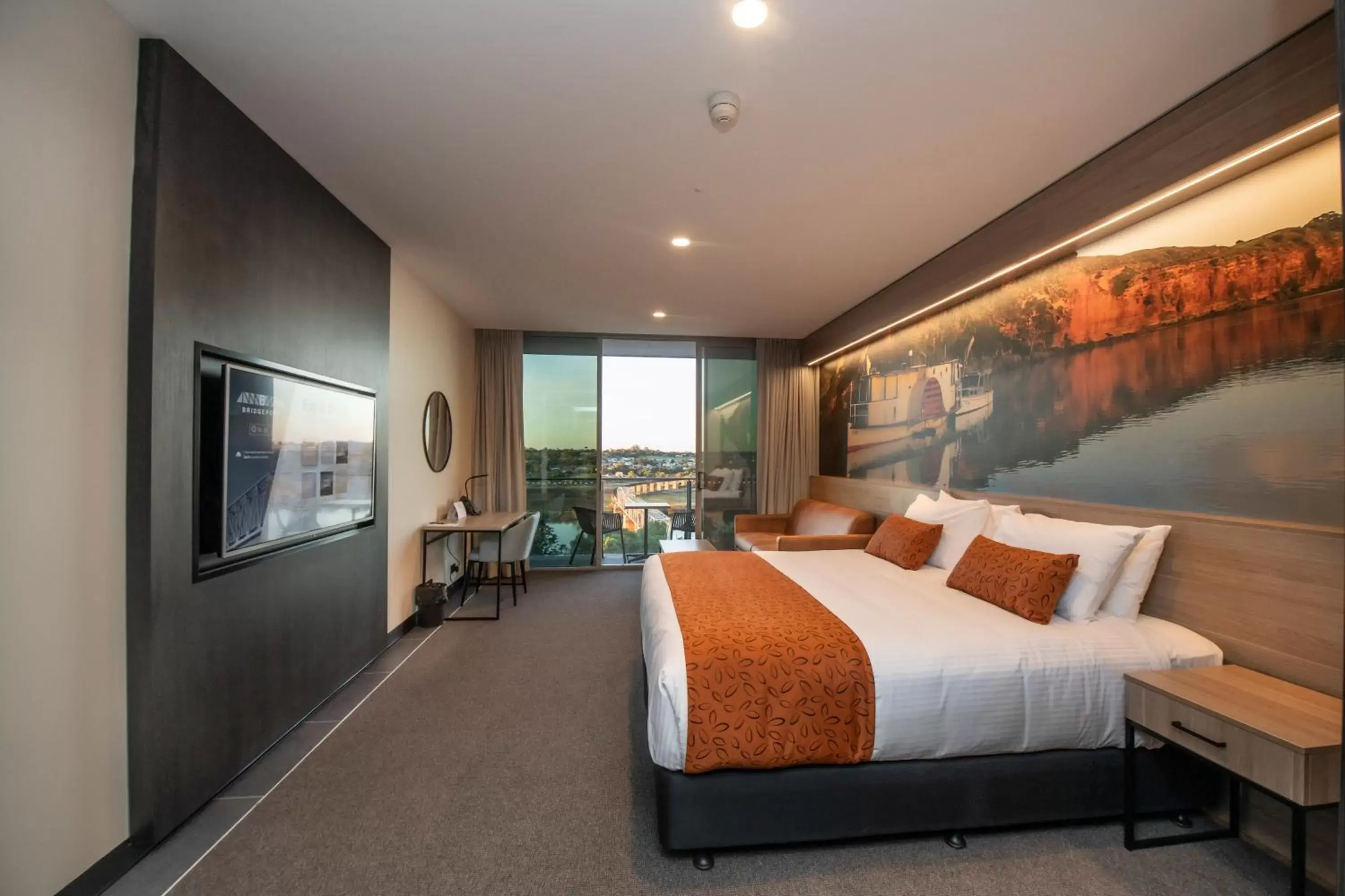 Bed in Bridgeport Hotel Bed in Bridgeport Hotel