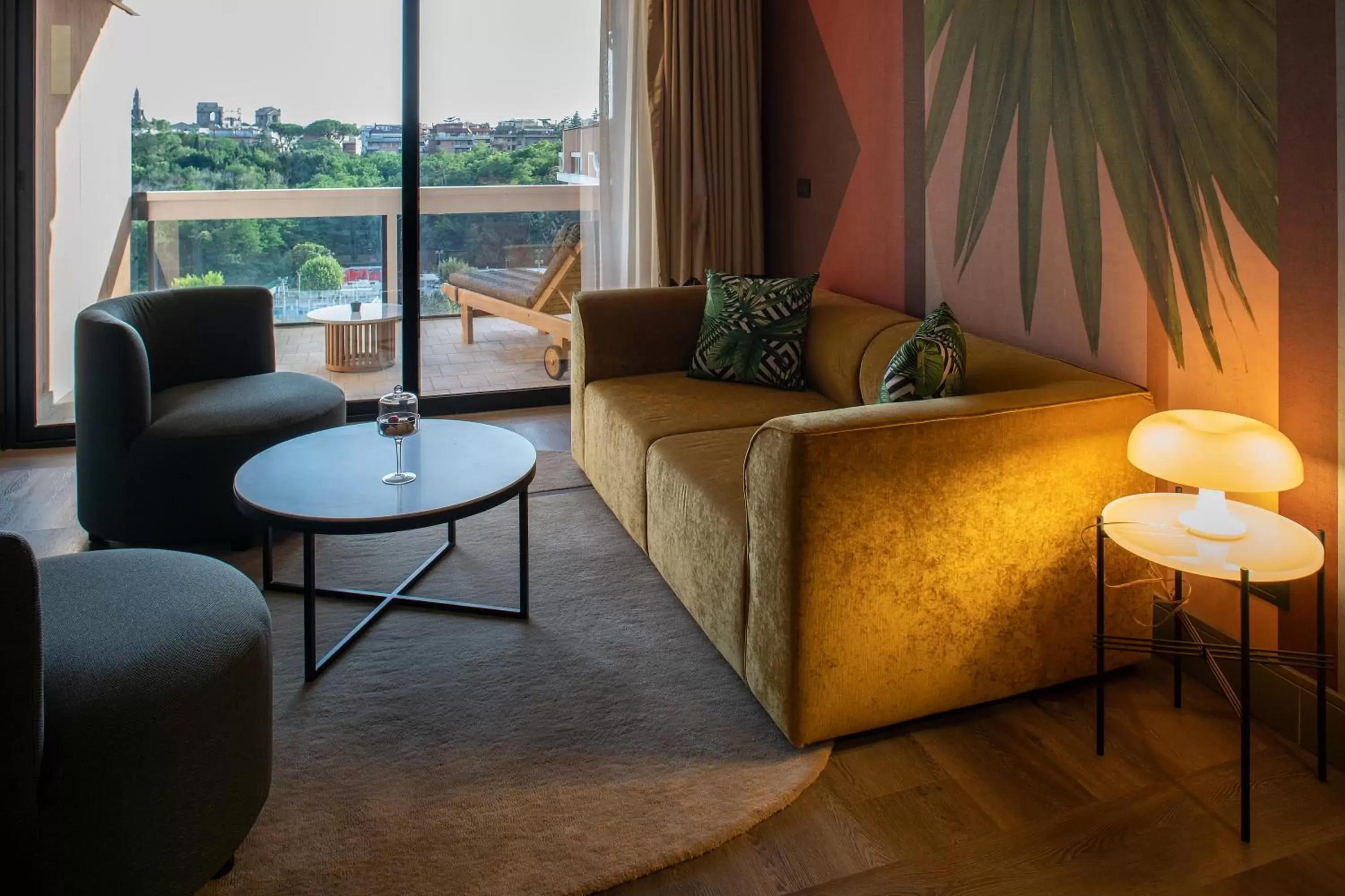 Living room, Seating Area in Hotel Villa Pamphili Roma