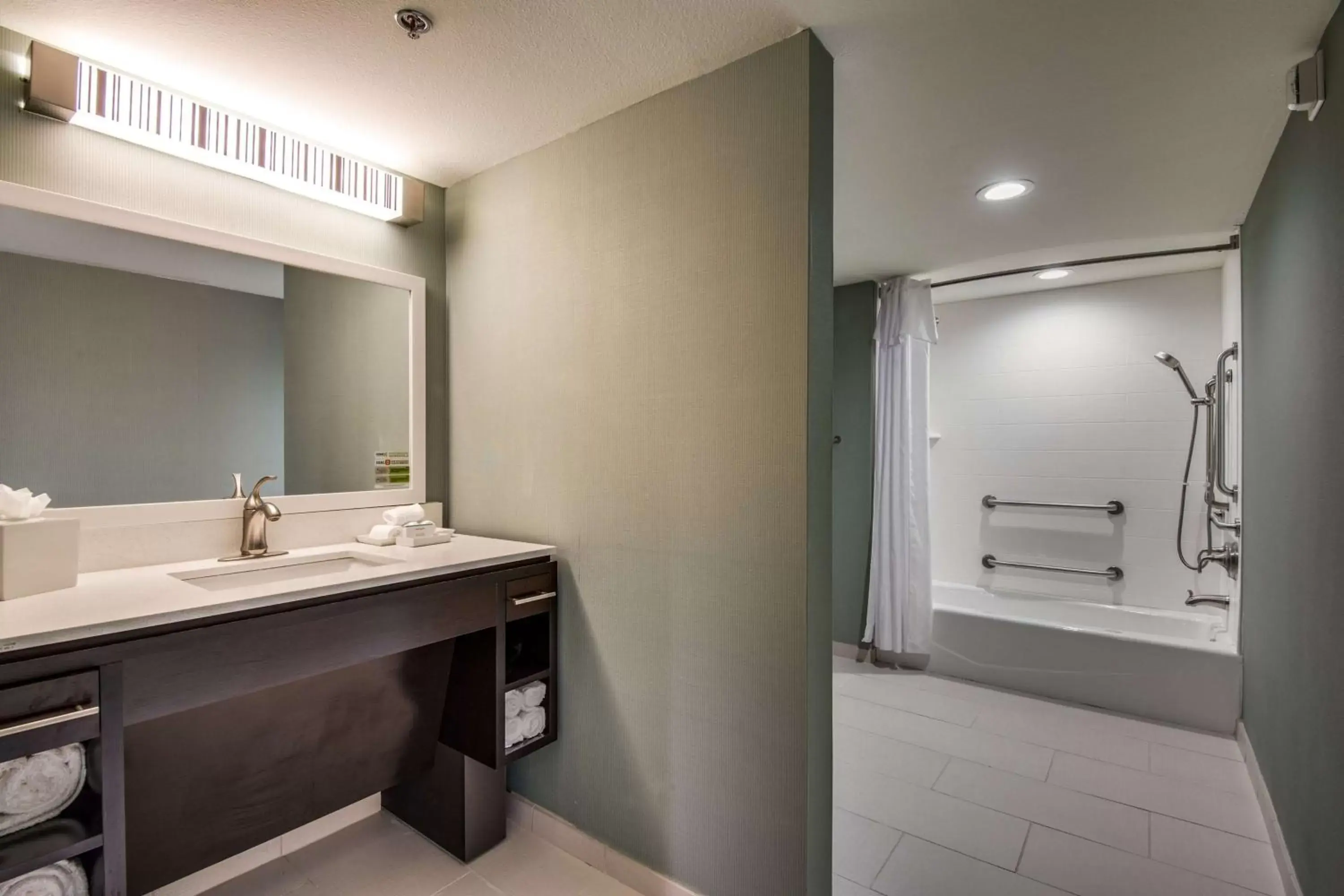 Bathroom in Home2 Suites by Hilton DFW Airport South Irving