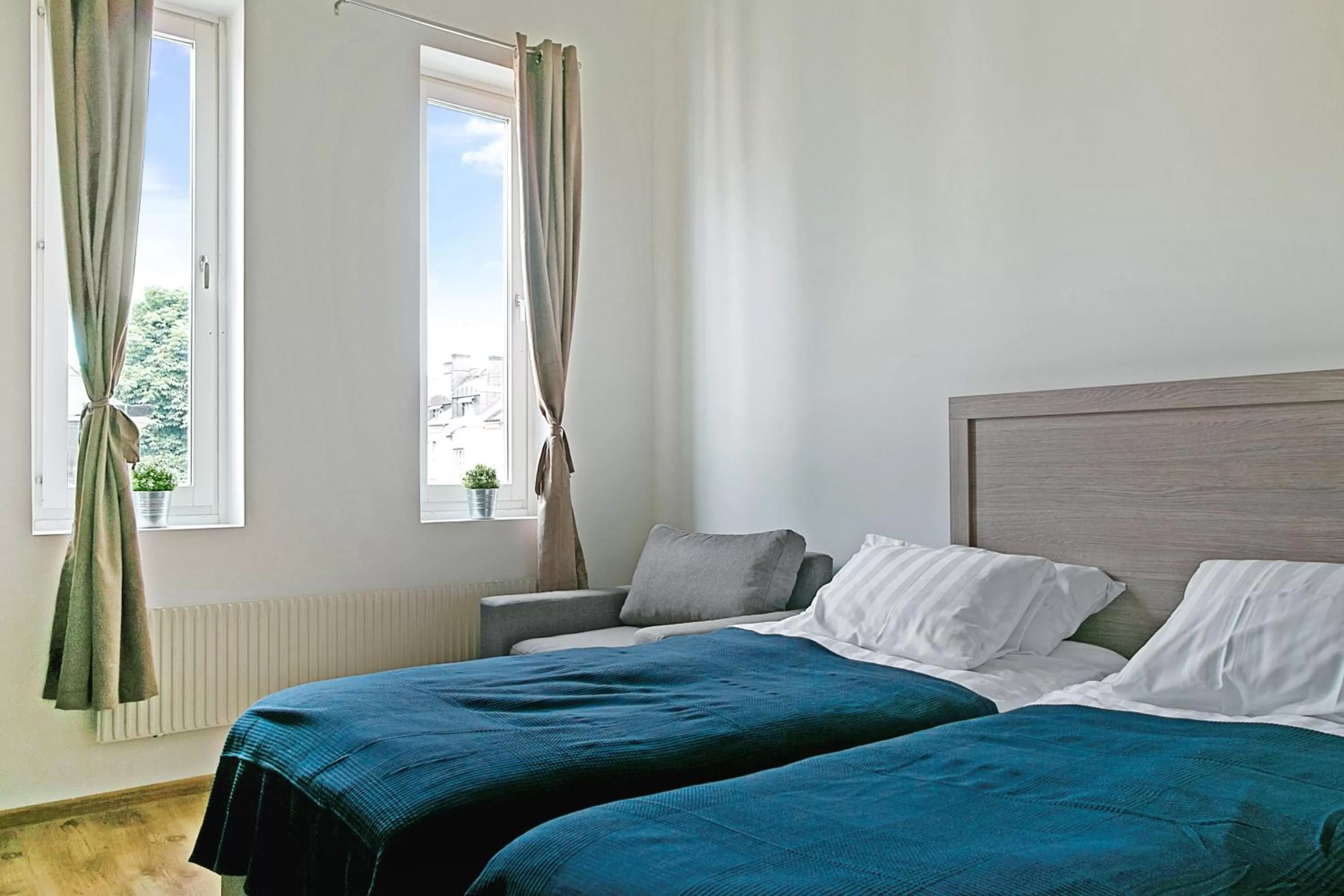 Bed in Hotel Kringelstaden