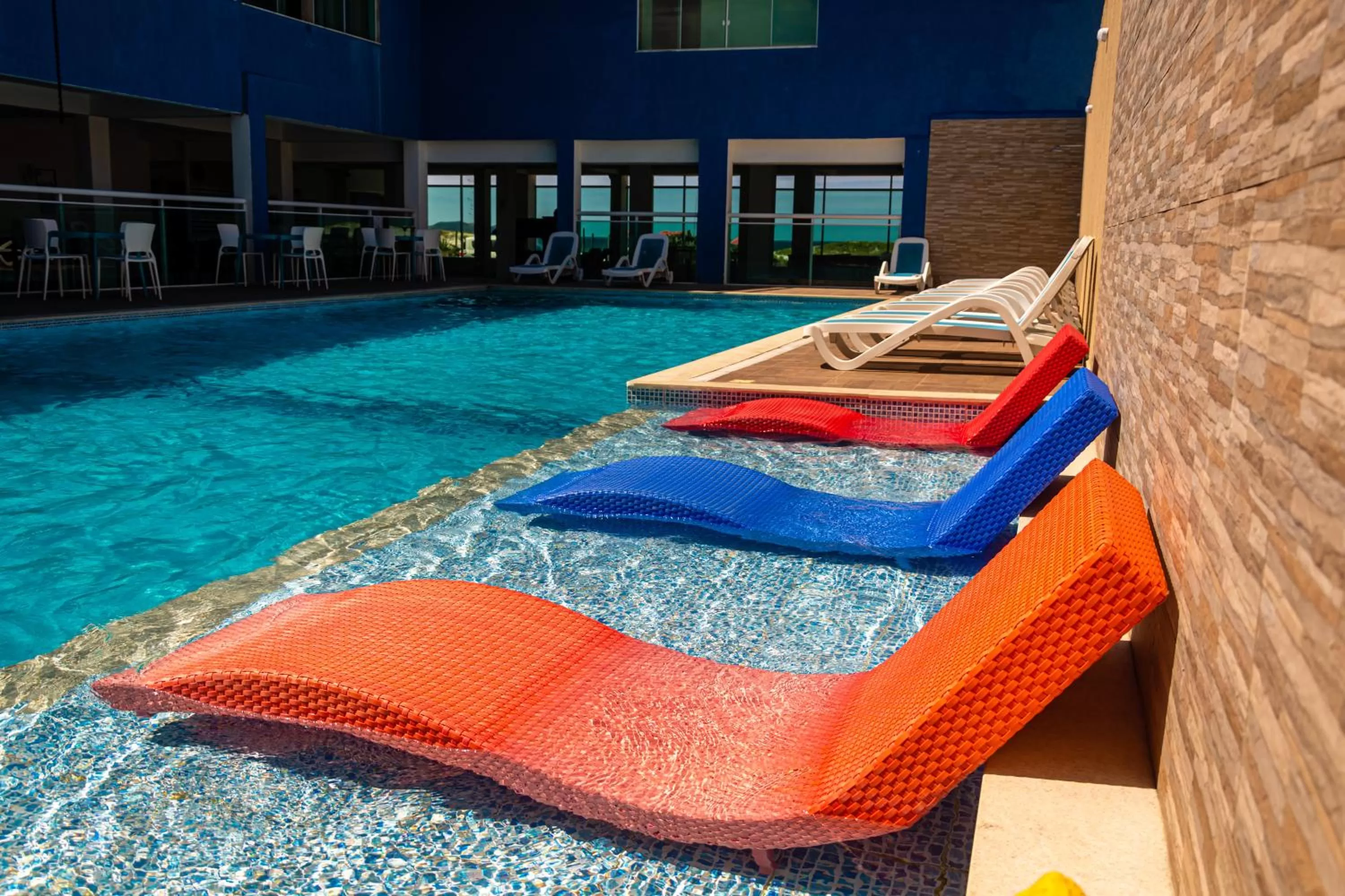 Swimming pool in Pousada Laguna Hotel