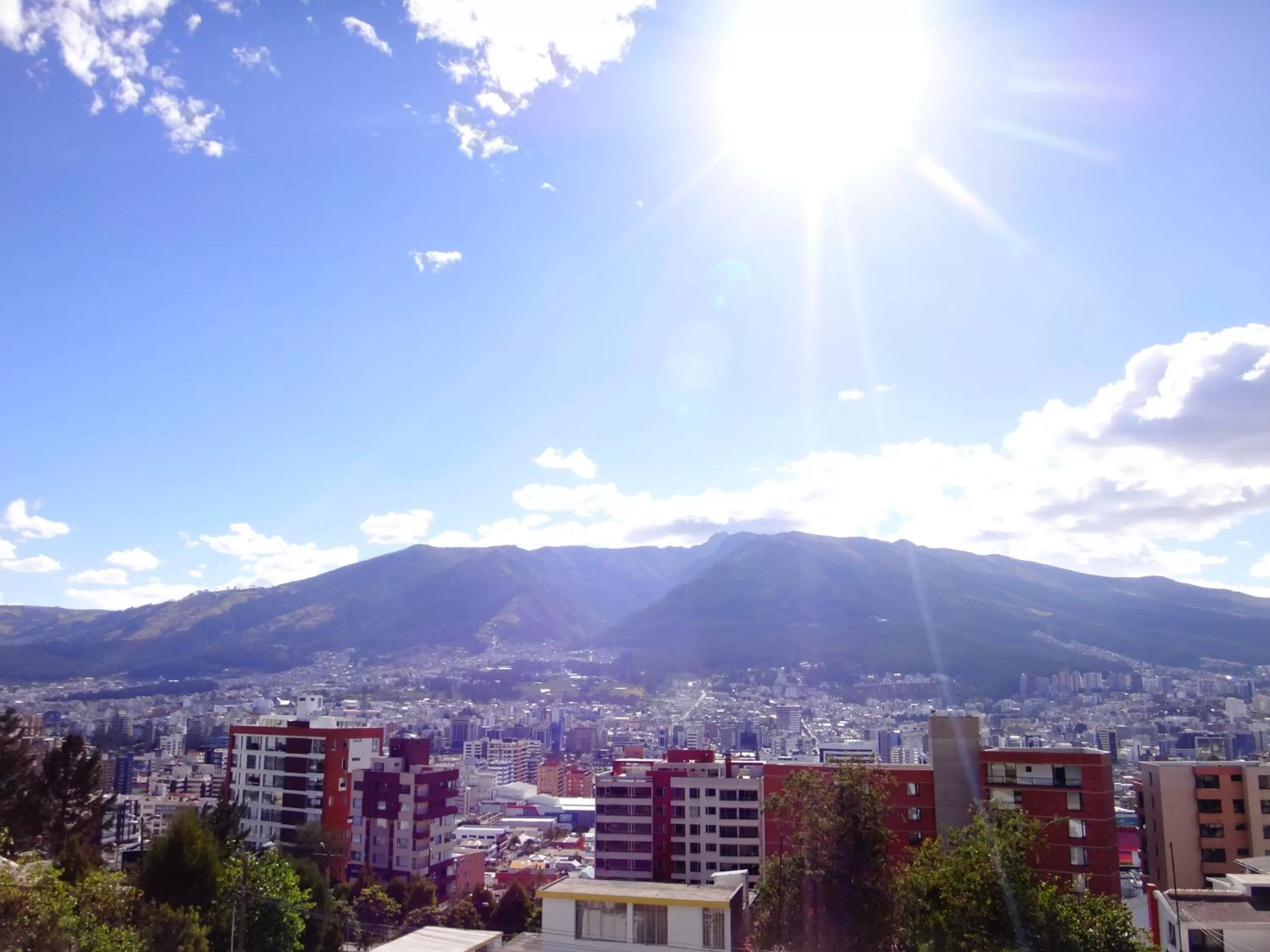 Natural landscape in Bed and Breakfast La Uvilla