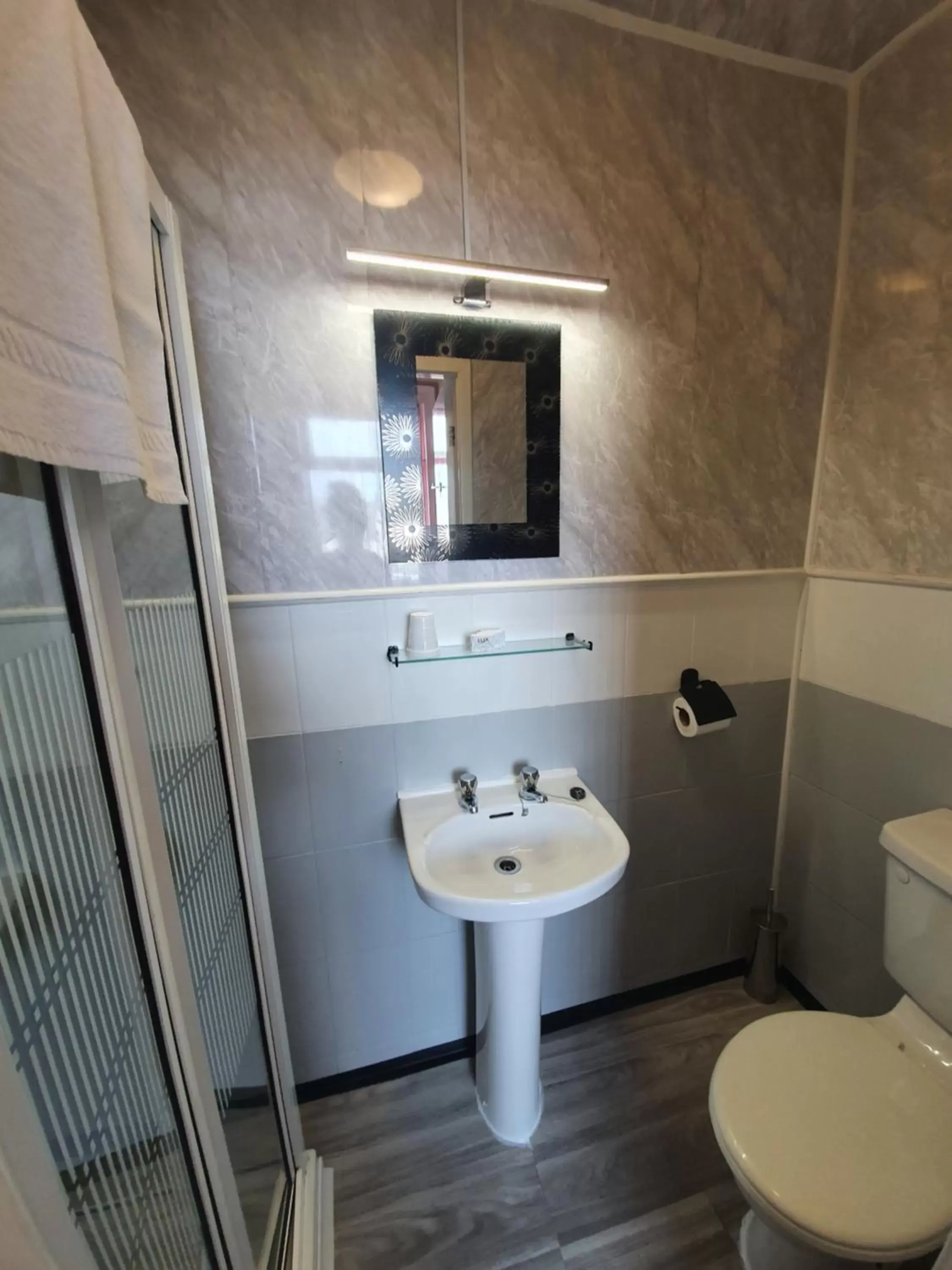 Bathroom in Las Palmas Hotel by the Sea