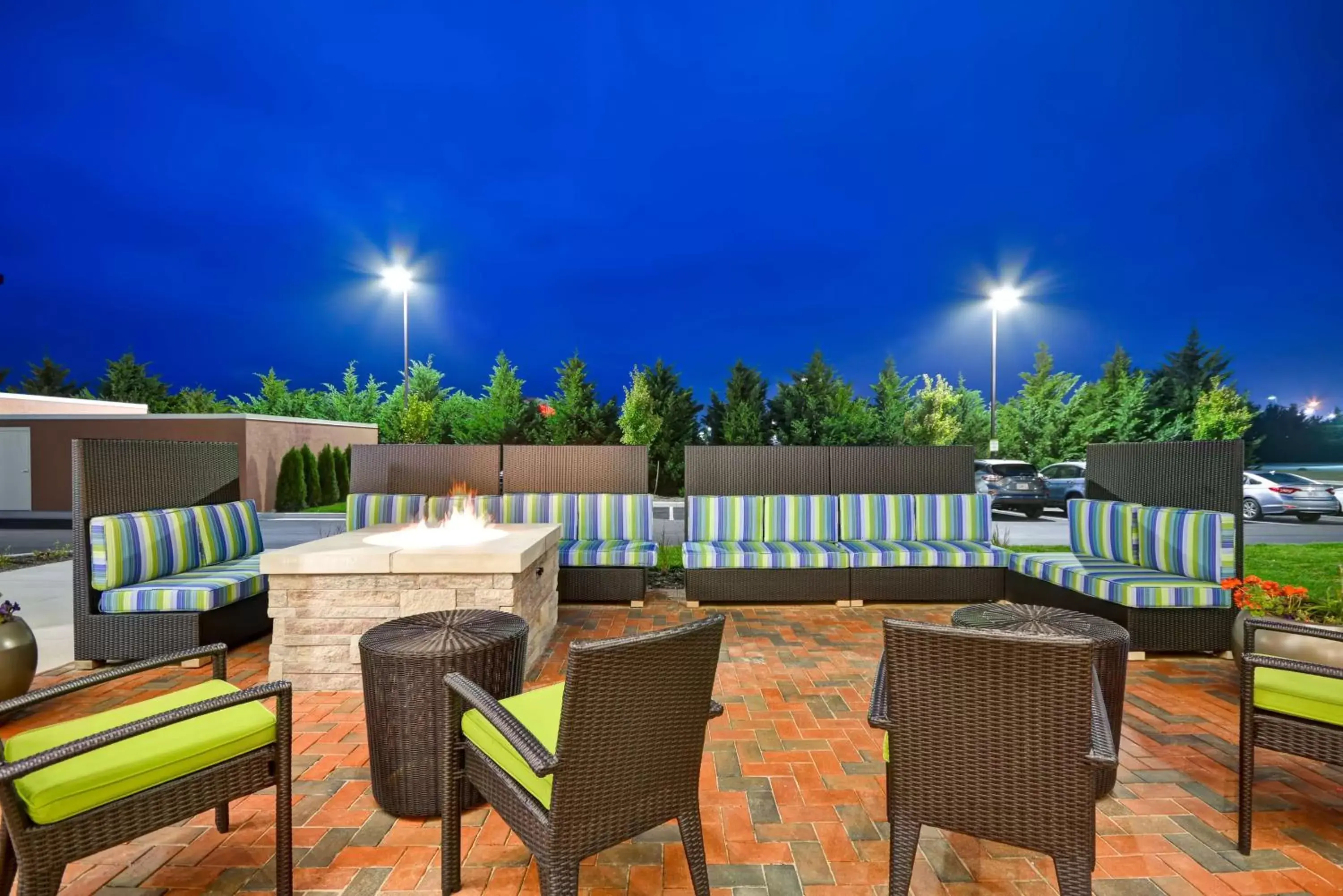 Patio in Home2 Suites By Hilton Charles Town