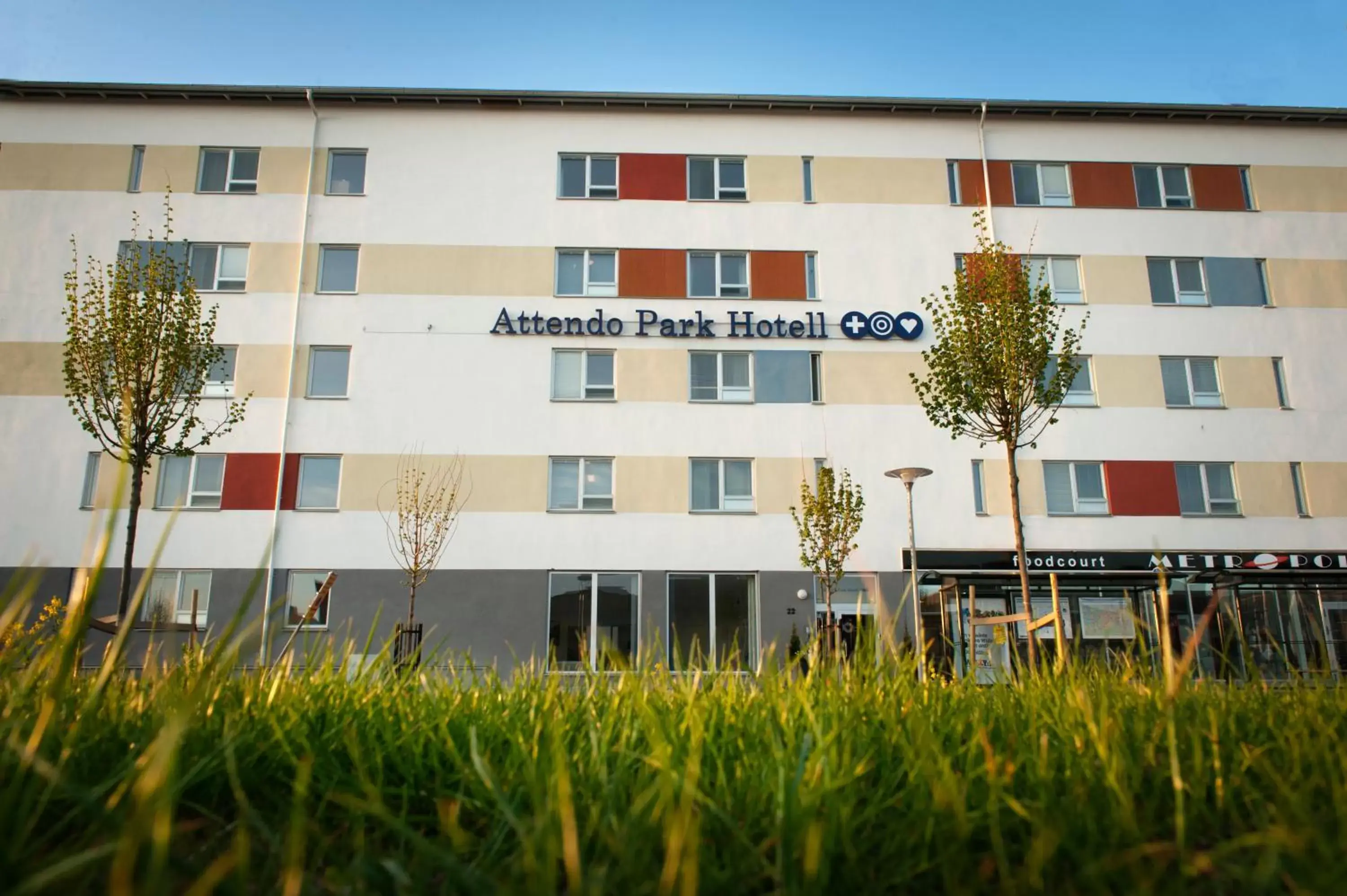 Facade/entrance in Attendo Park Hotell