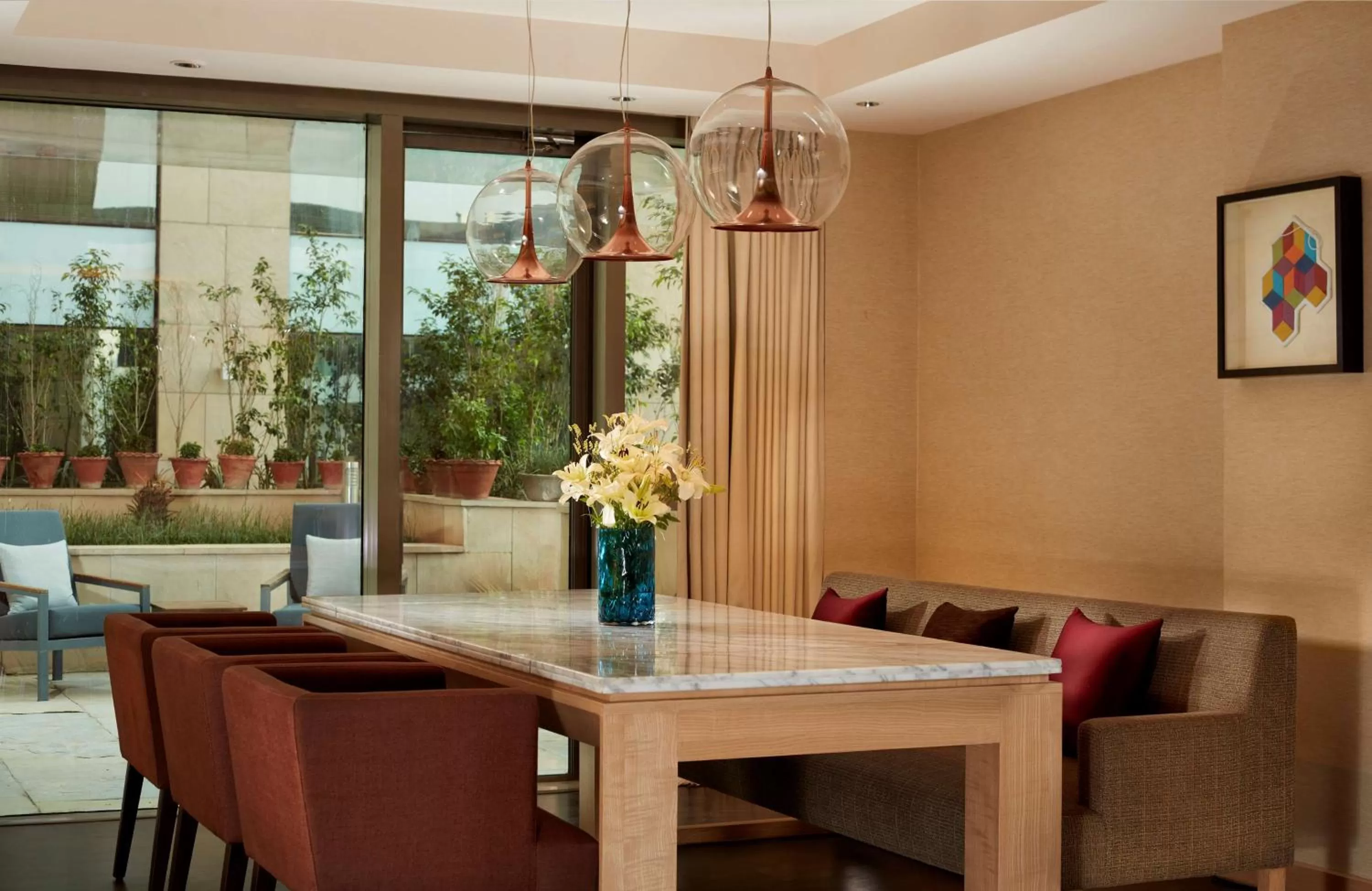 Photo of the whole room in Hyatt Regency Chandigarh