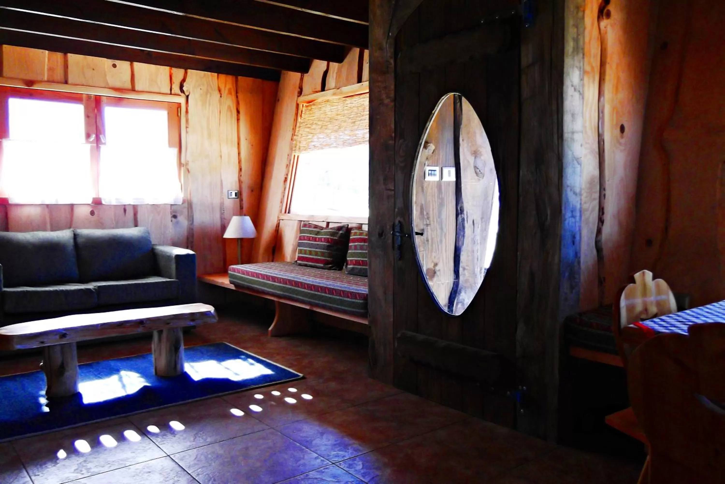 Living room, Seating Area in Hotel Salto del Carileufu