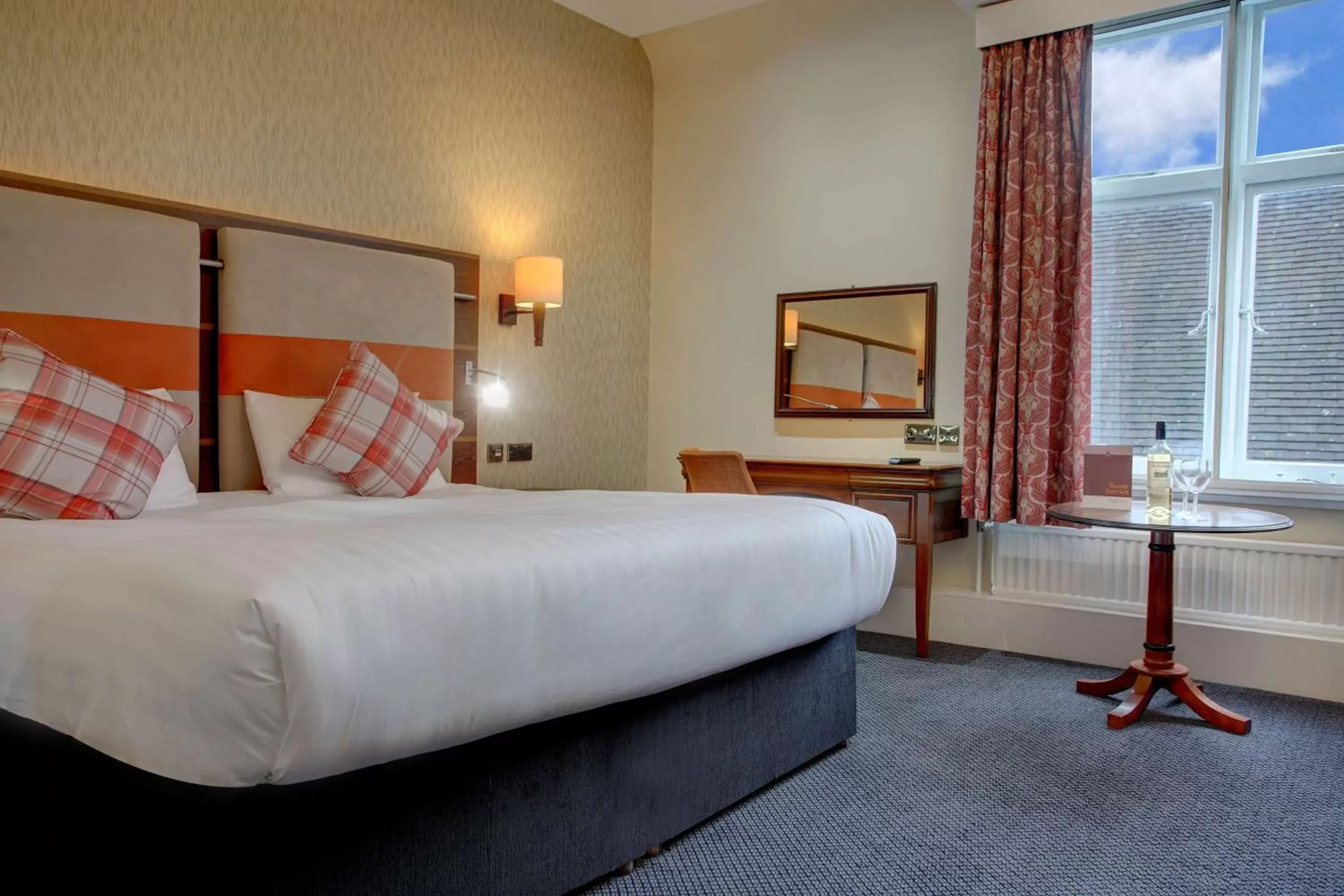 Photo of the whole room, Bed in Best Western Plough and Harrow Hotel