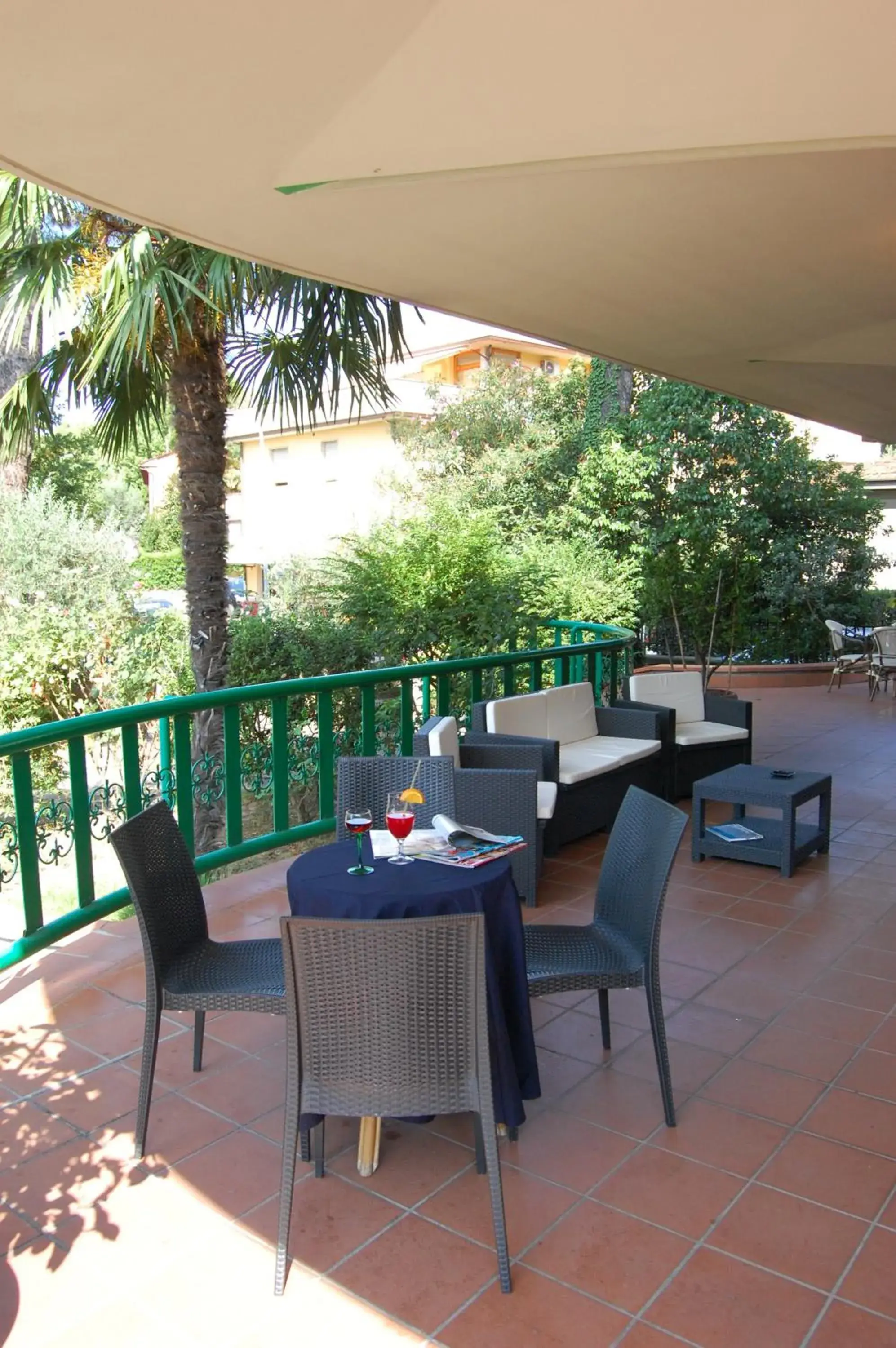 Garden, Restaurant/Places to Eat in Hotel La Querceta