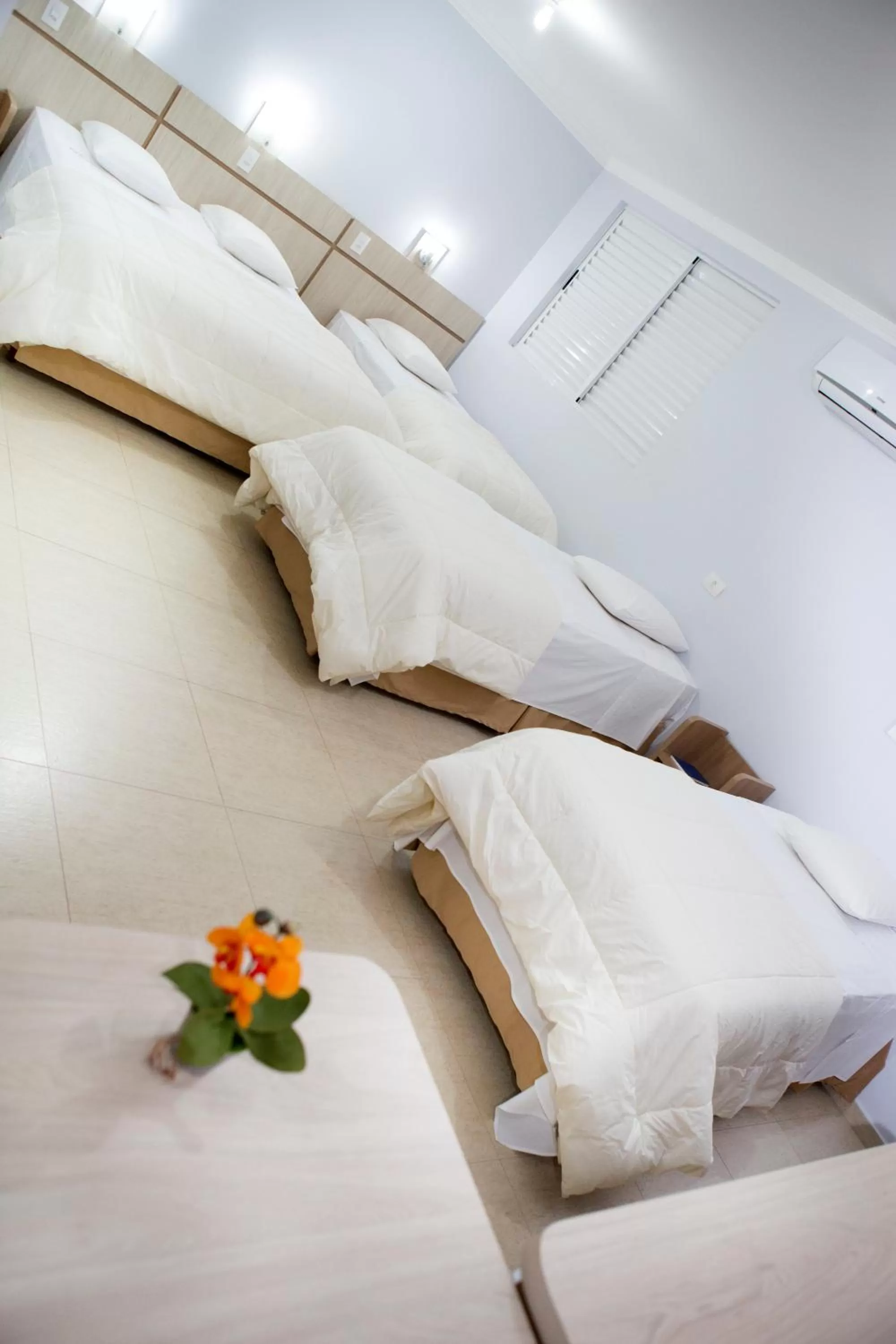 Bed in Hotel Baviera Iguassu