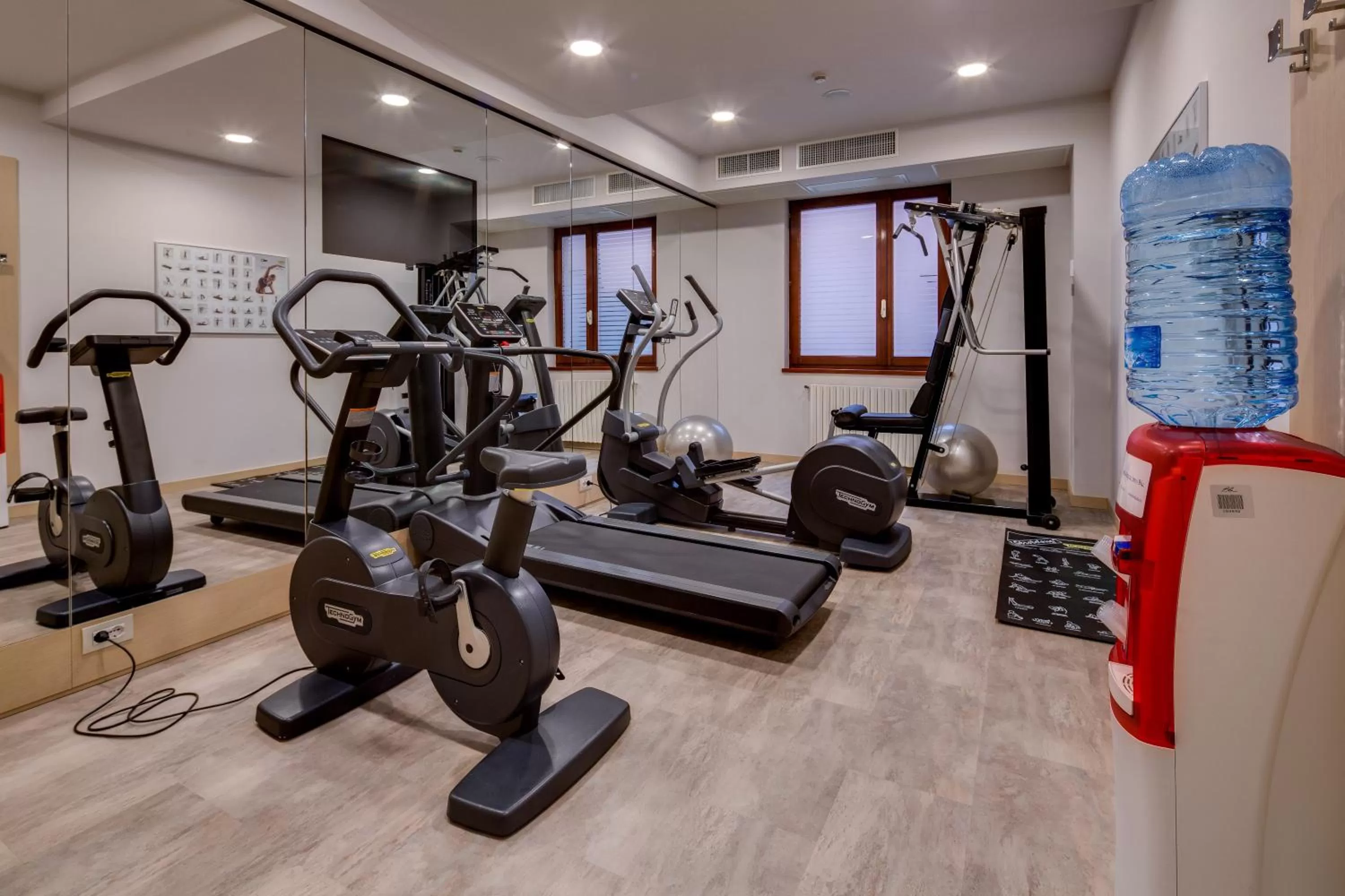 Fitness centre/facilities in Grande Albergo Roma