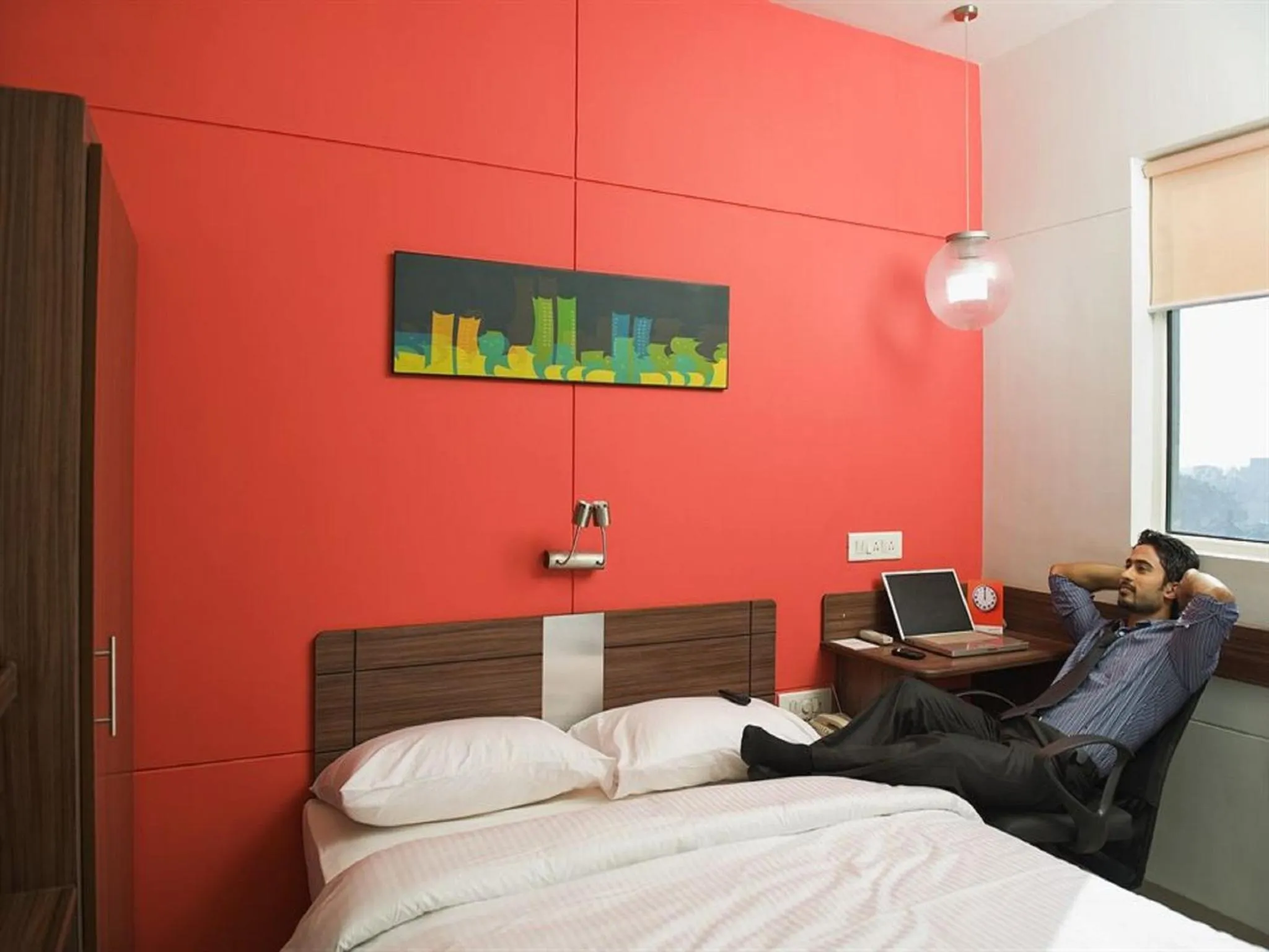 Bedroom, Bed in Ginger Faridabad