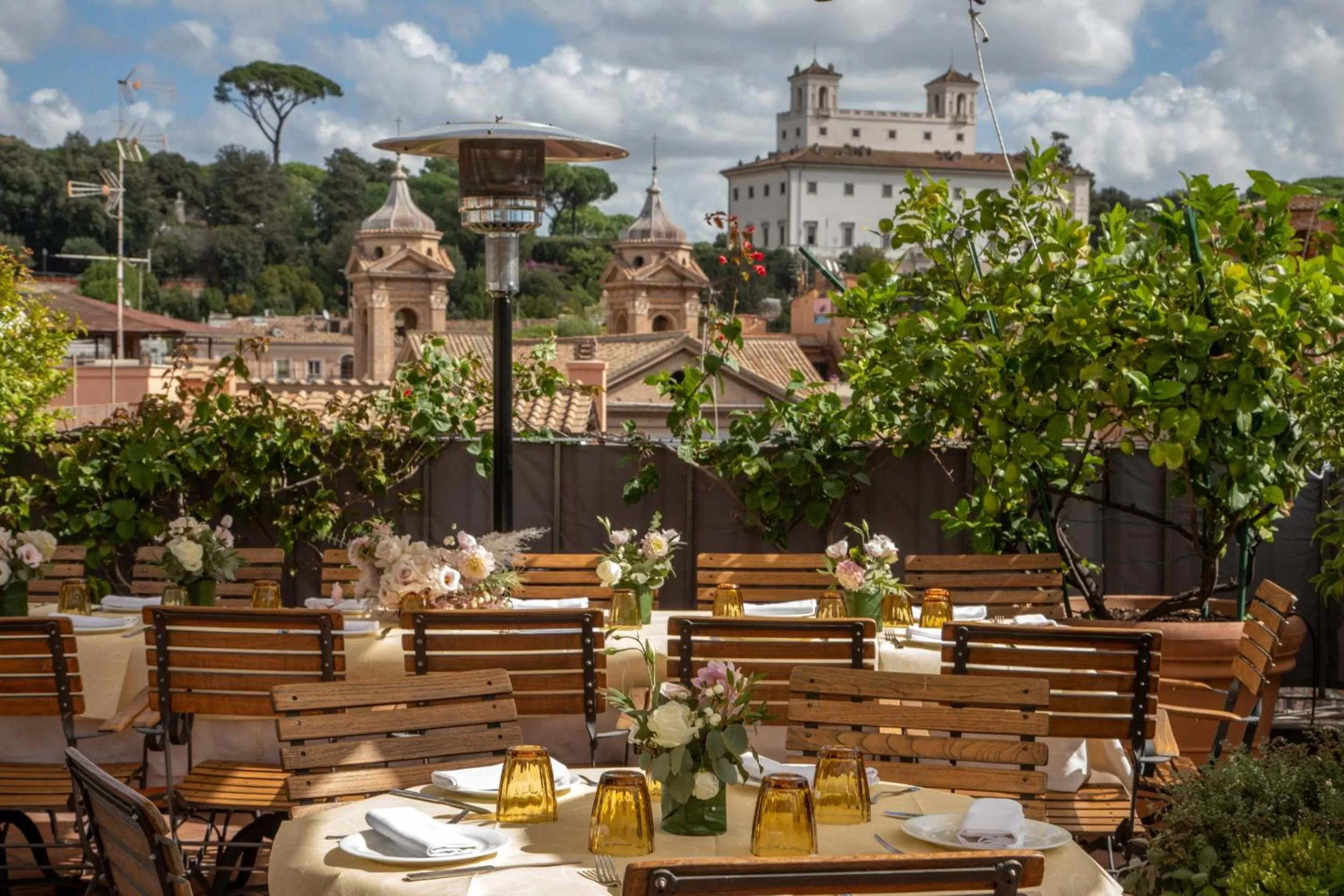 Balcony/Terrace in Hotel Mozart