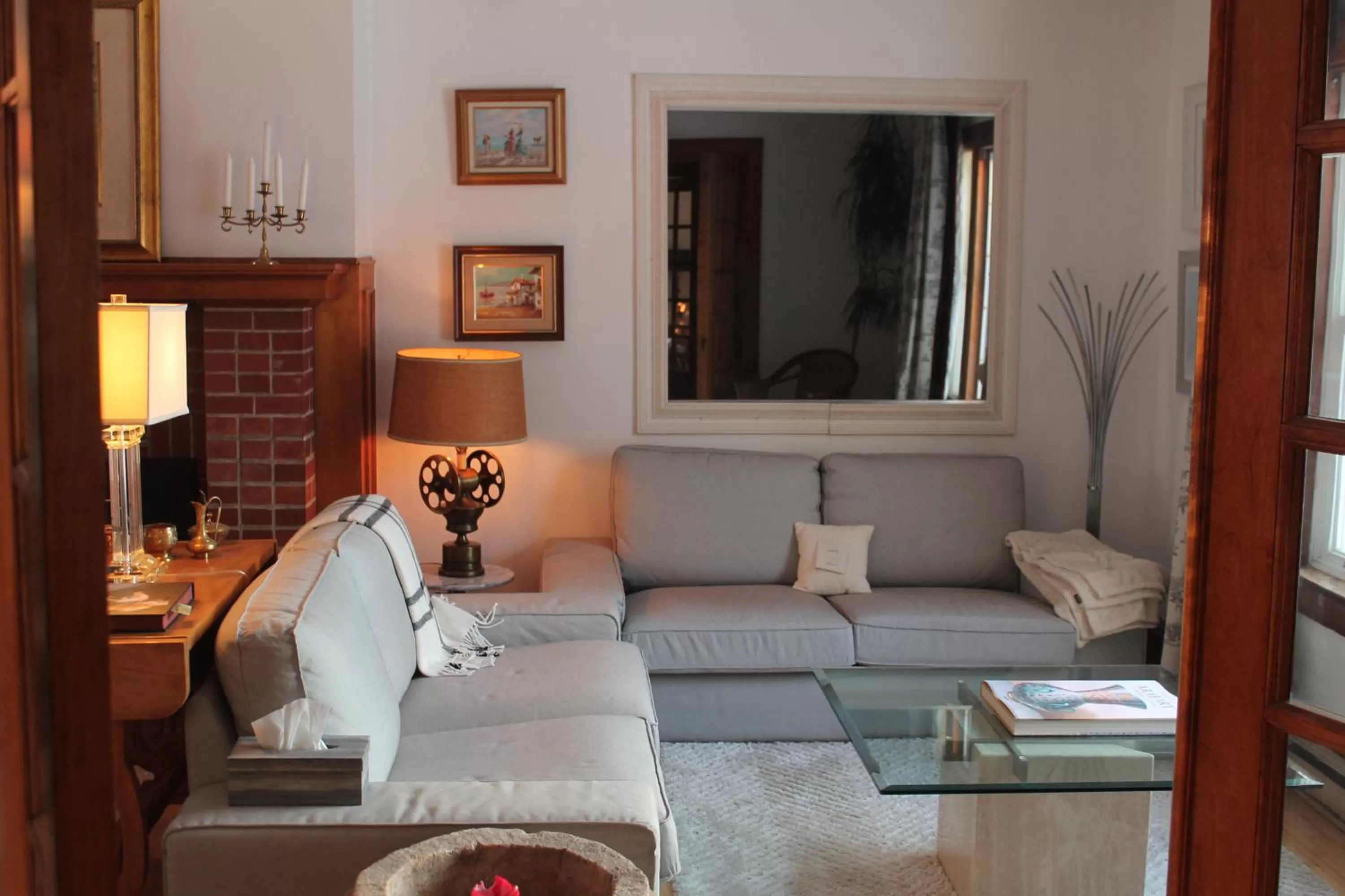 Seating Area in Maison Sherman's house