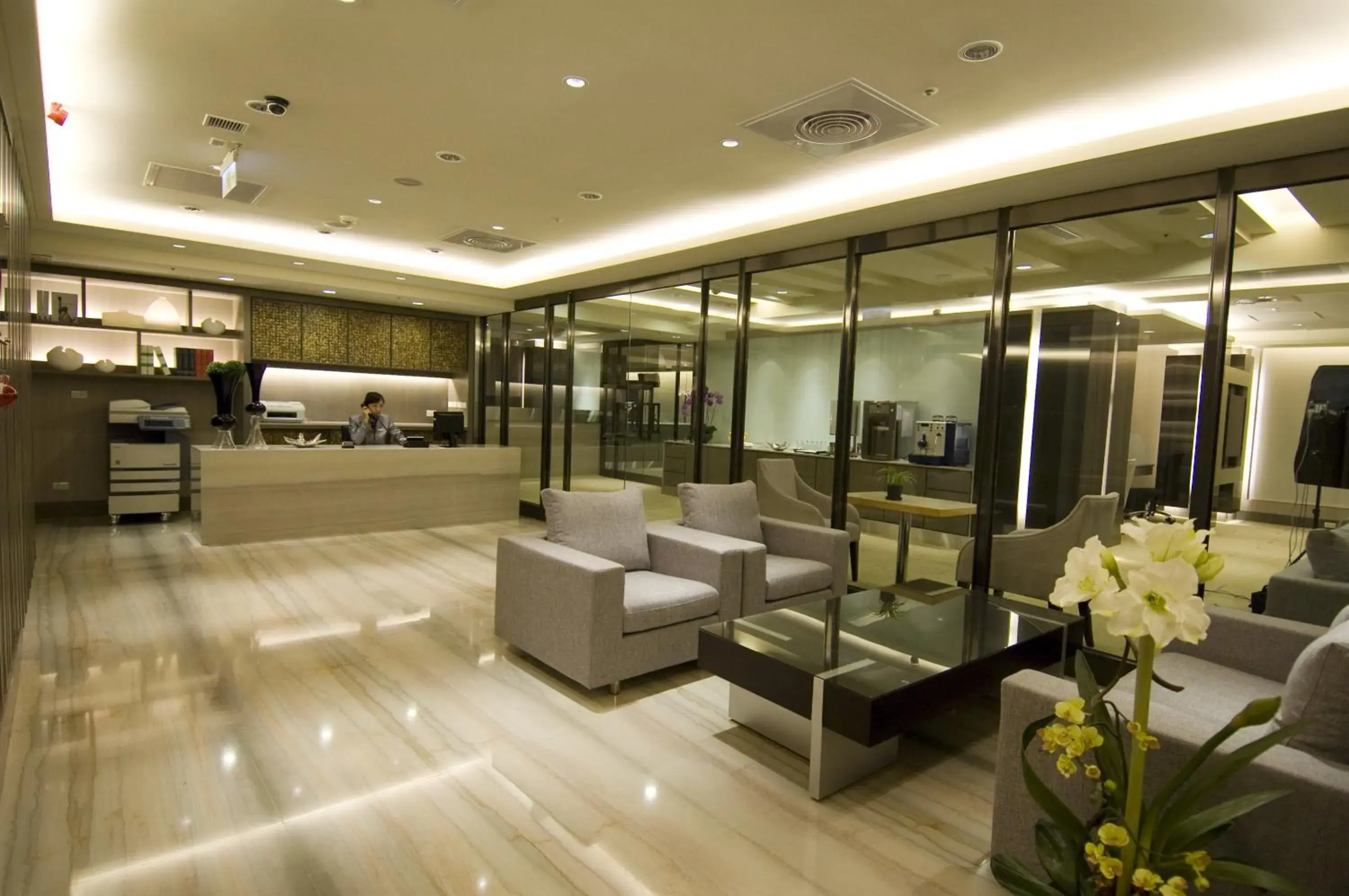 Library, Lobby/Reception in Urban Hotel 33