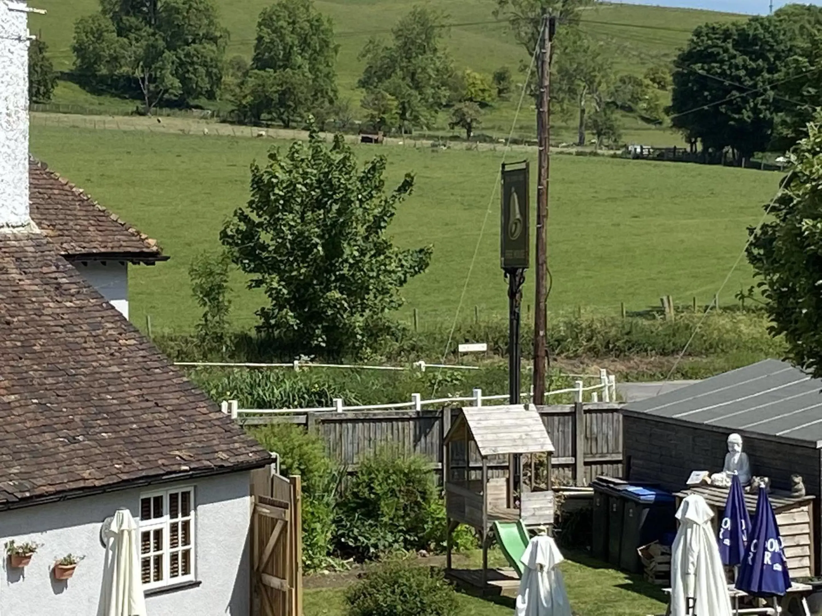 View (from property/room) in The Lydden Bell