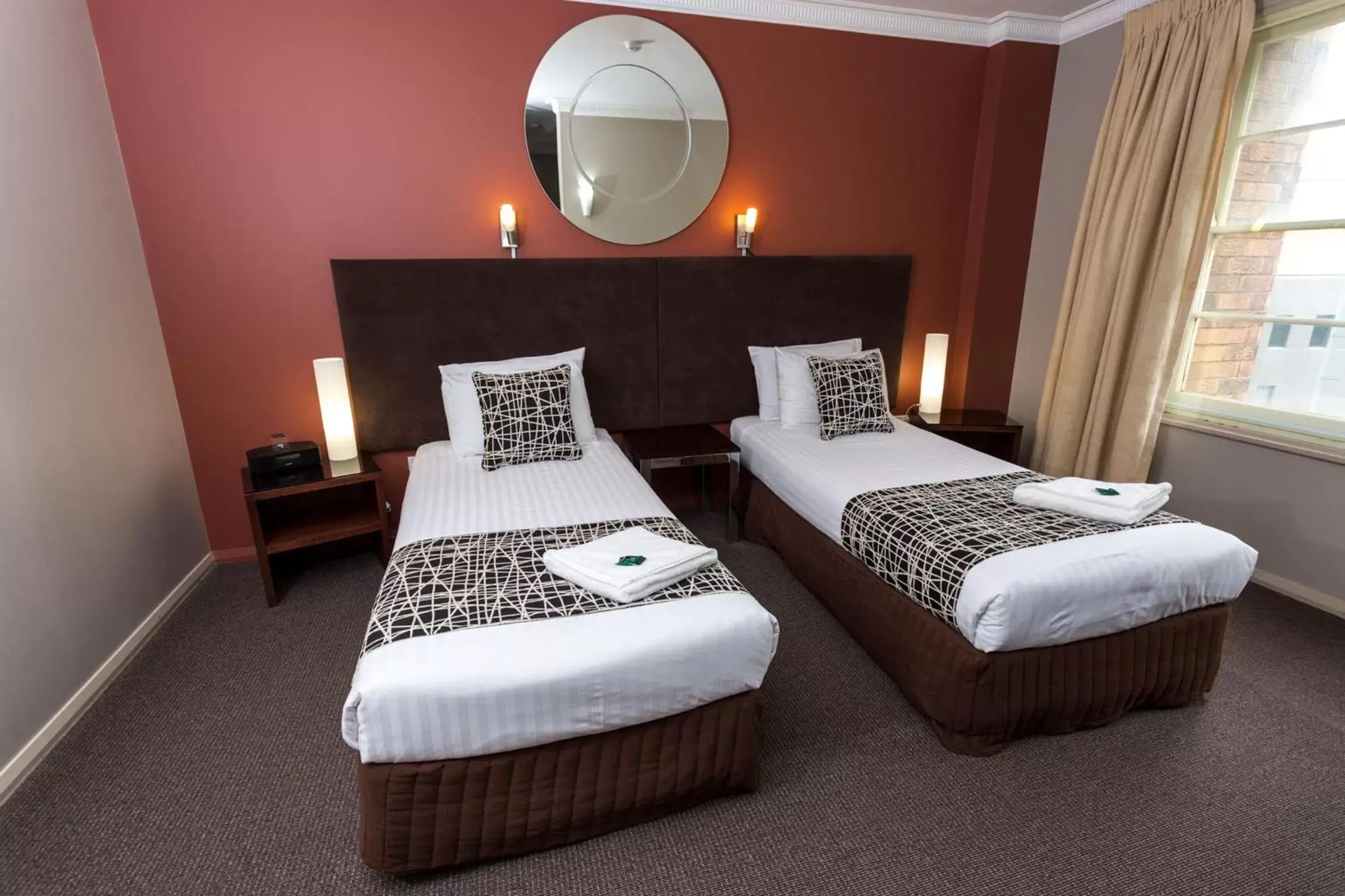 Bed in Clarendon Hotel