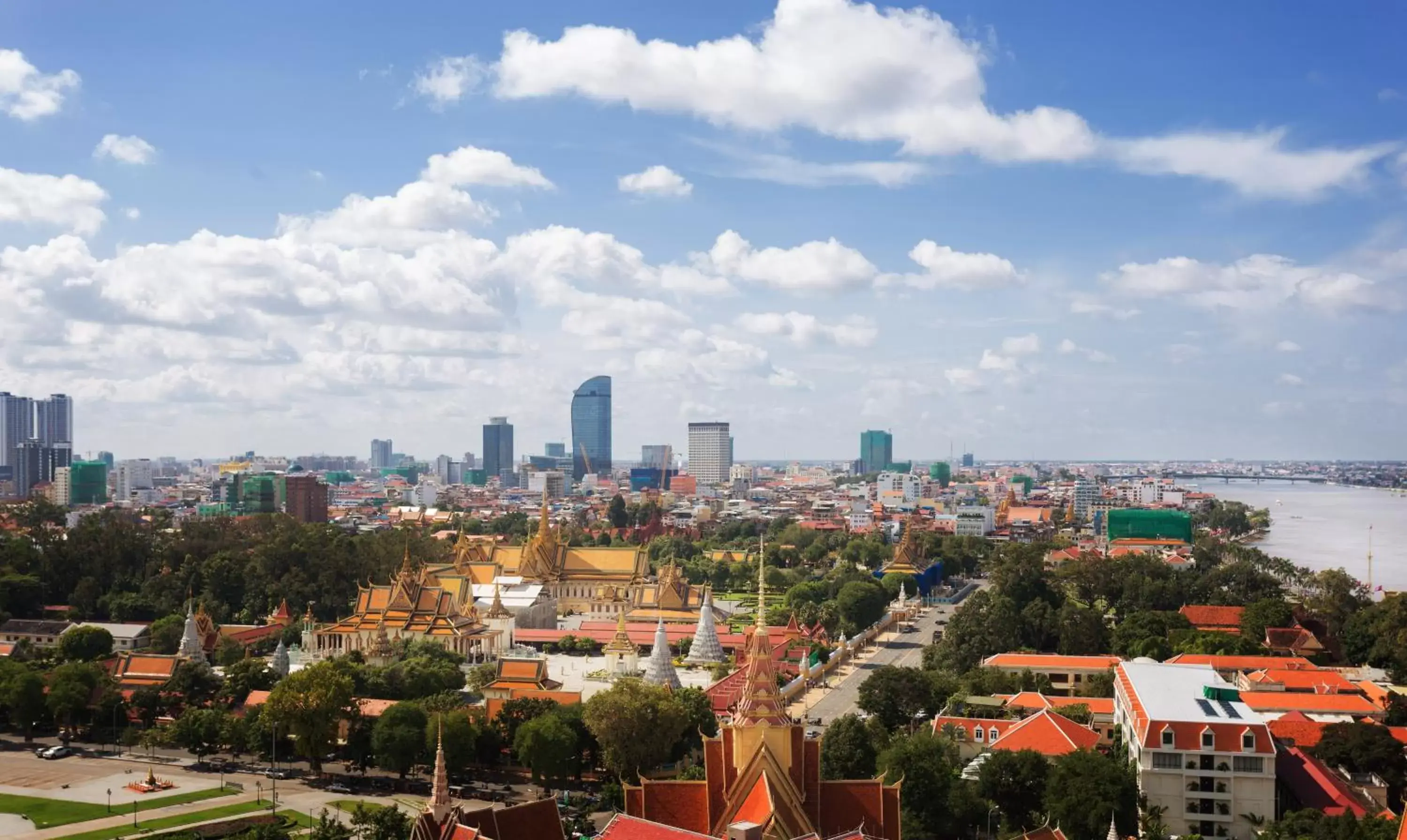 Landmark view in Hotel Emion Phnom Penh