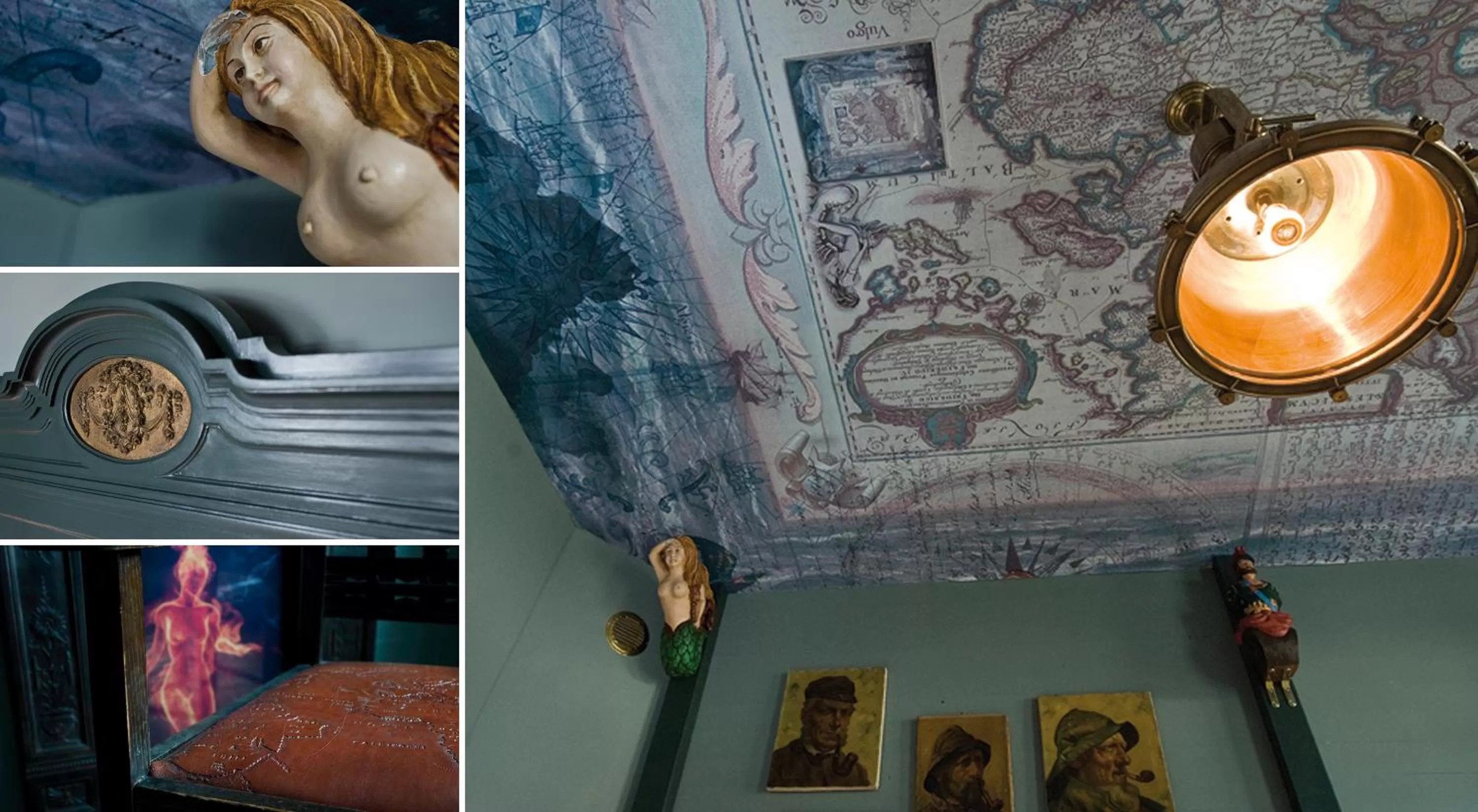 Decorative detail in Boutique Hotel Haus Noge Sylt - Kapitaenshaus strandnah