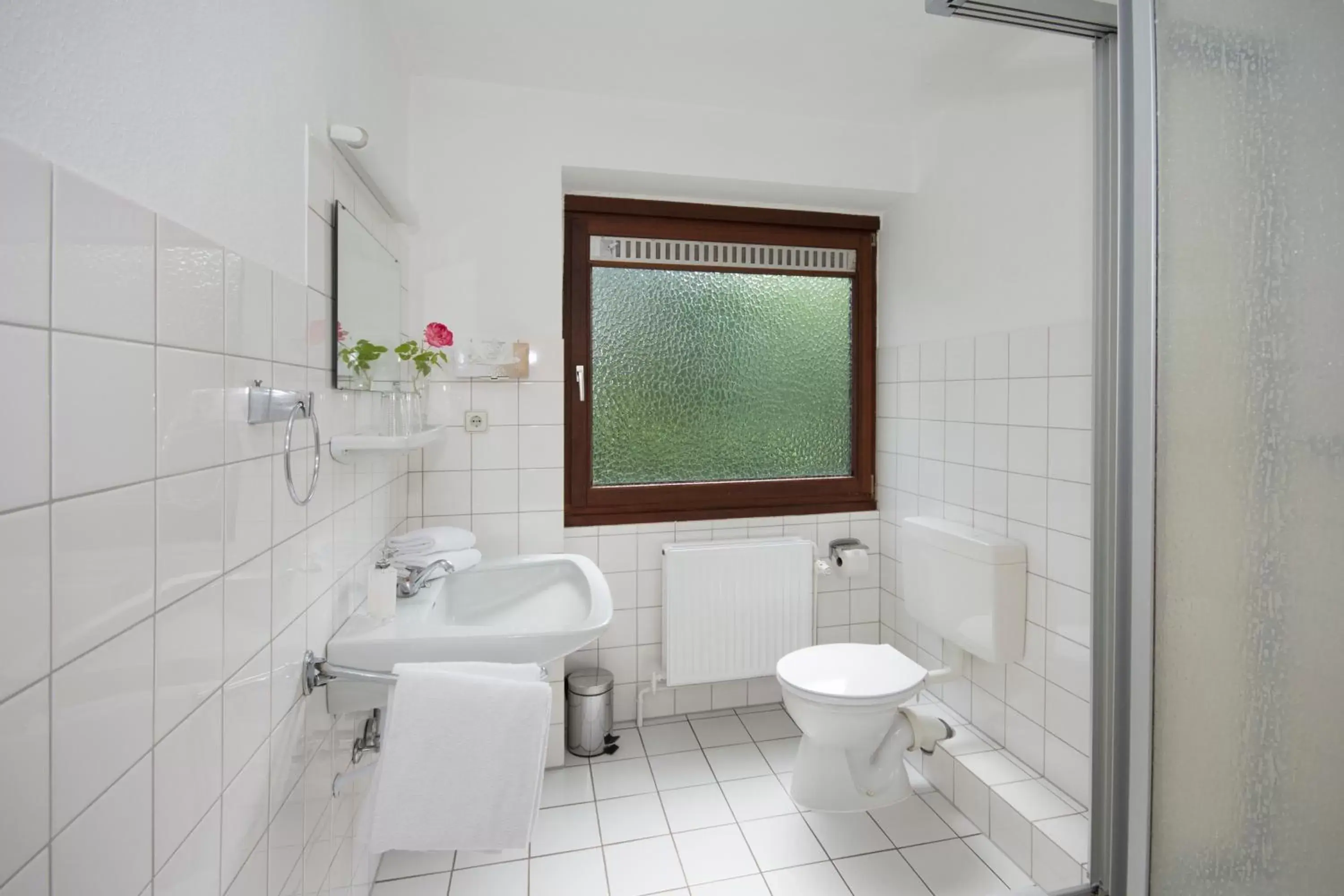 Bathroom in Hotel am Wasserturm