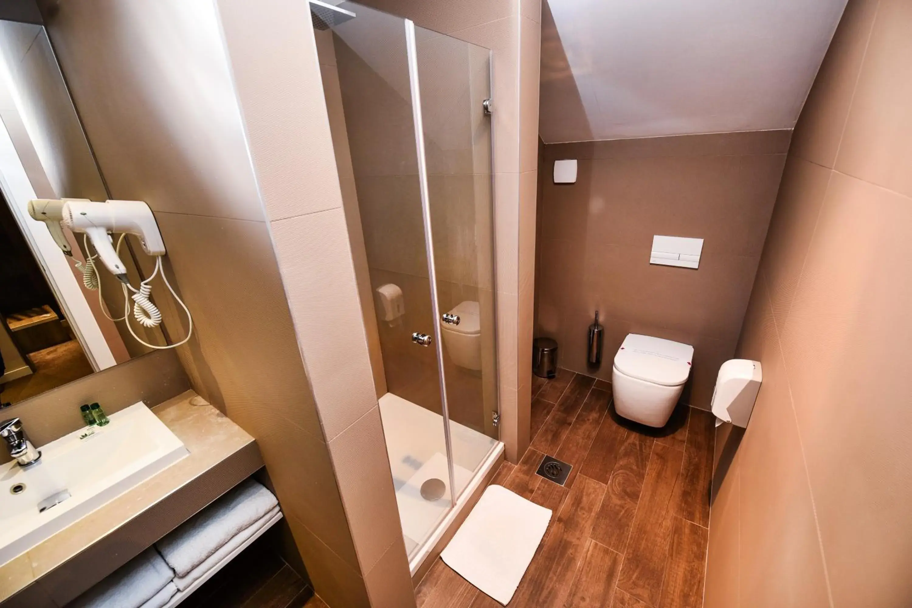 Bathroom in Hotel Ideja