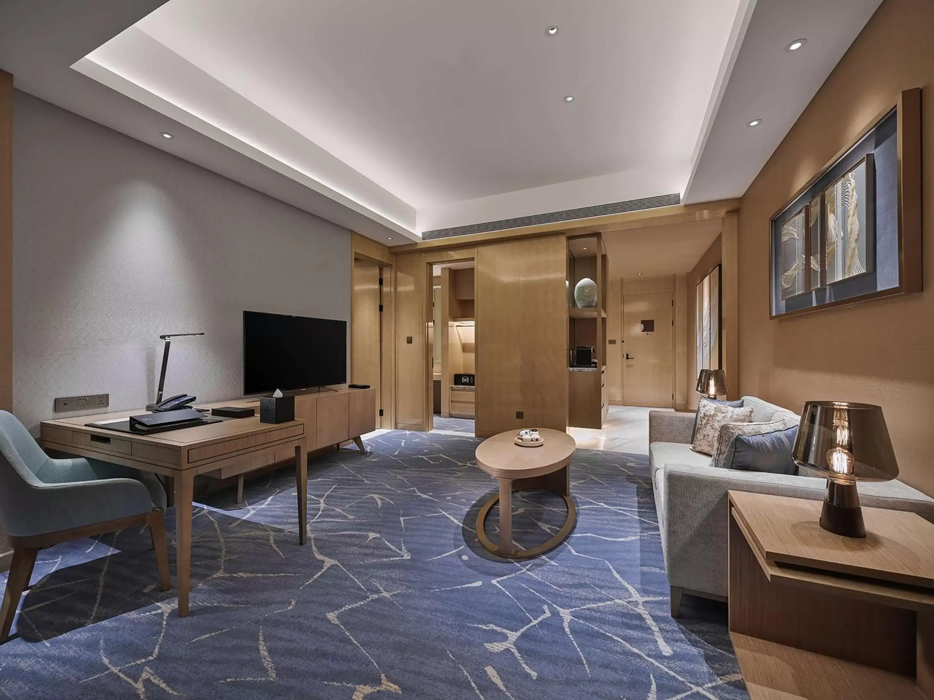 Living room in Hilton Beijing Tongzhou