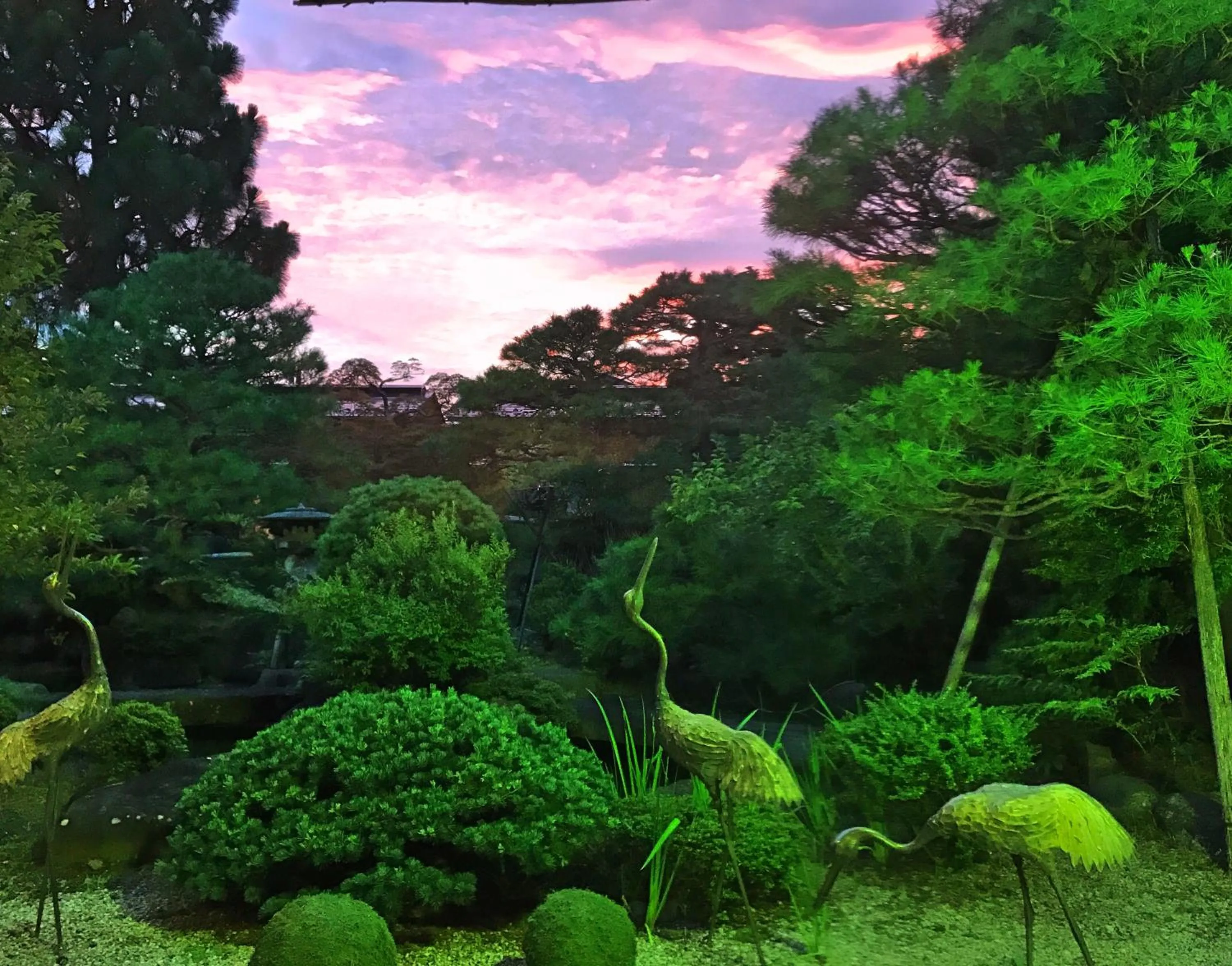Natural landscape in Hohoemino Kuyufu Tsuruya
