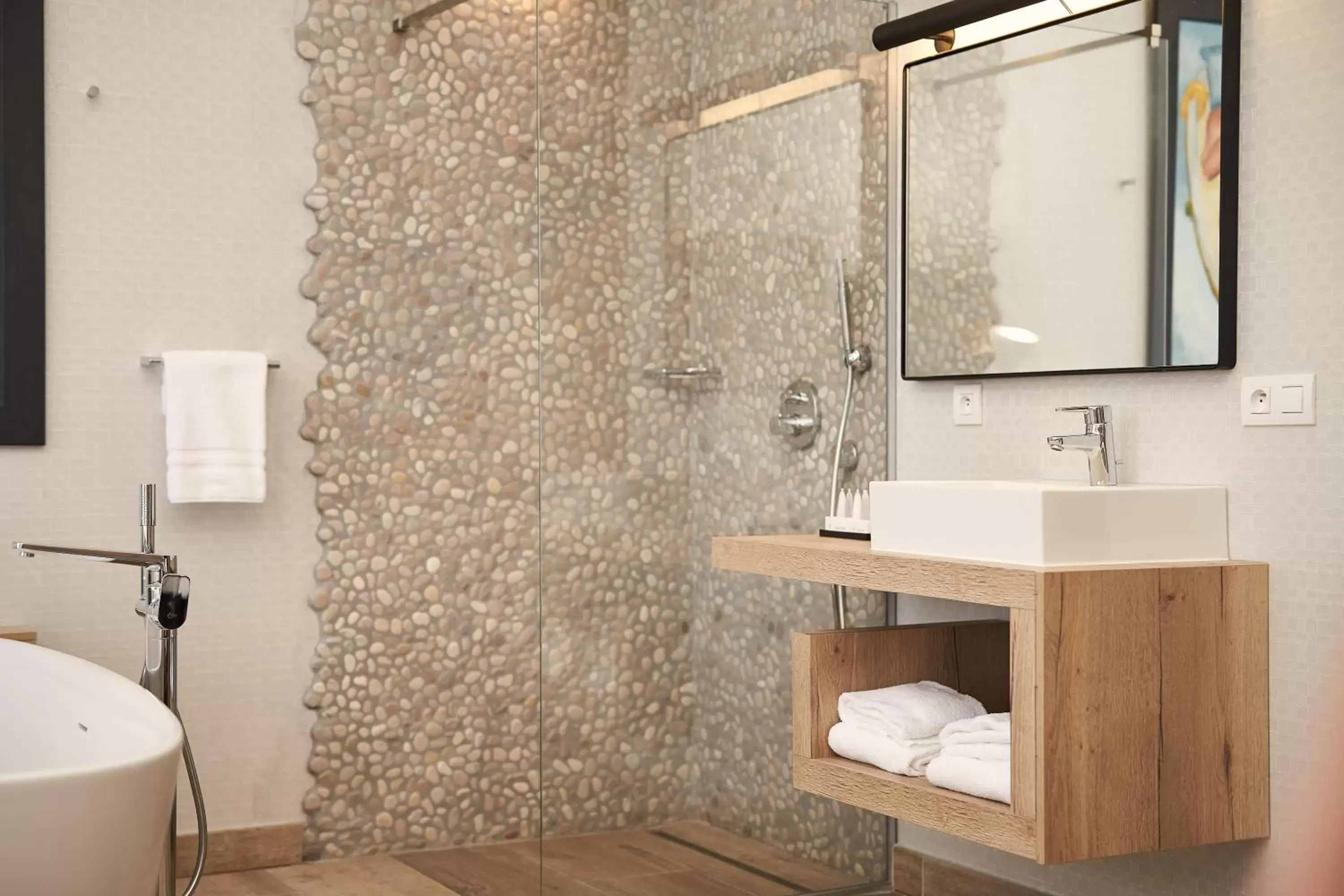 Shower, Bathroom in Van Der Valk Luxembourg Arlon