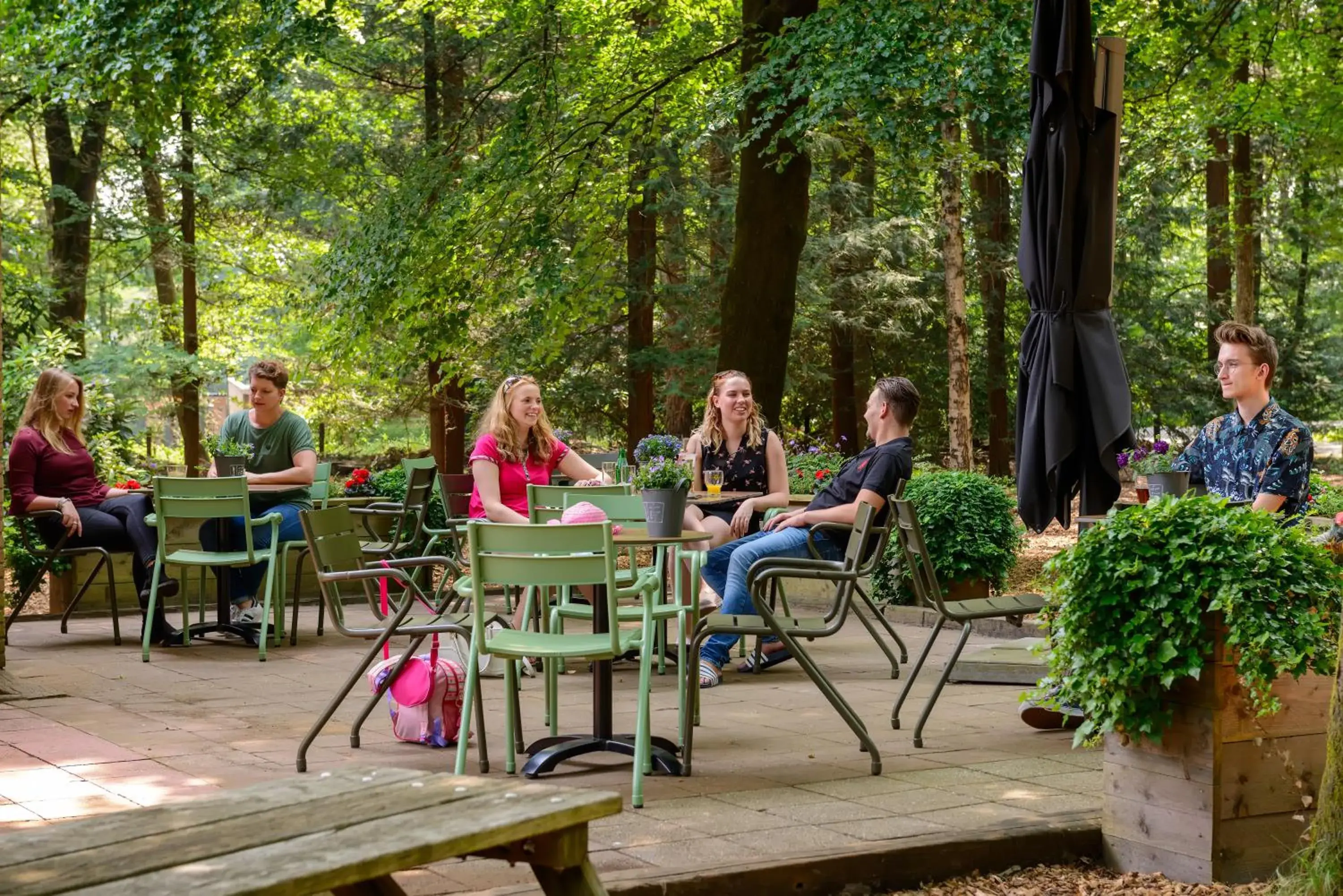 Patio in Stayokay Apeldoorn